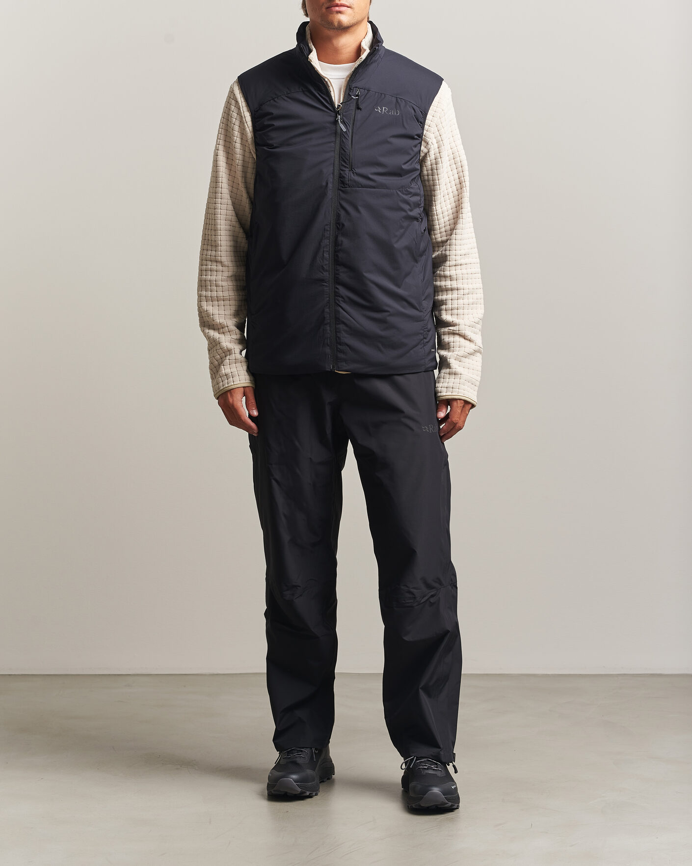 Uomini | Gilet | Rab | Xenair Padded Vest Black