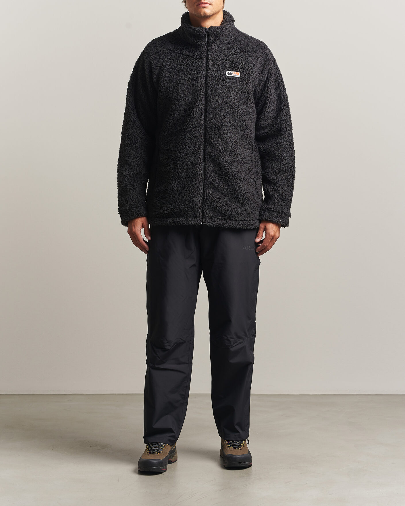 Uomini | Pantaloni | Rab | Downpour Waterproof Pants Black