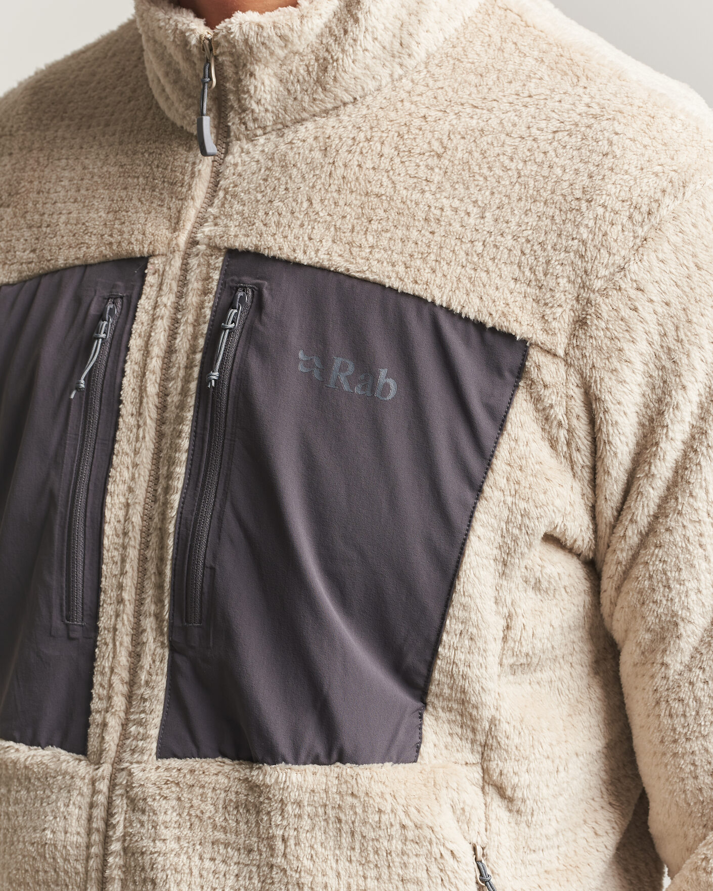 Uomini | Maglieria | Rab | Granatic Jacket Dark Pebble