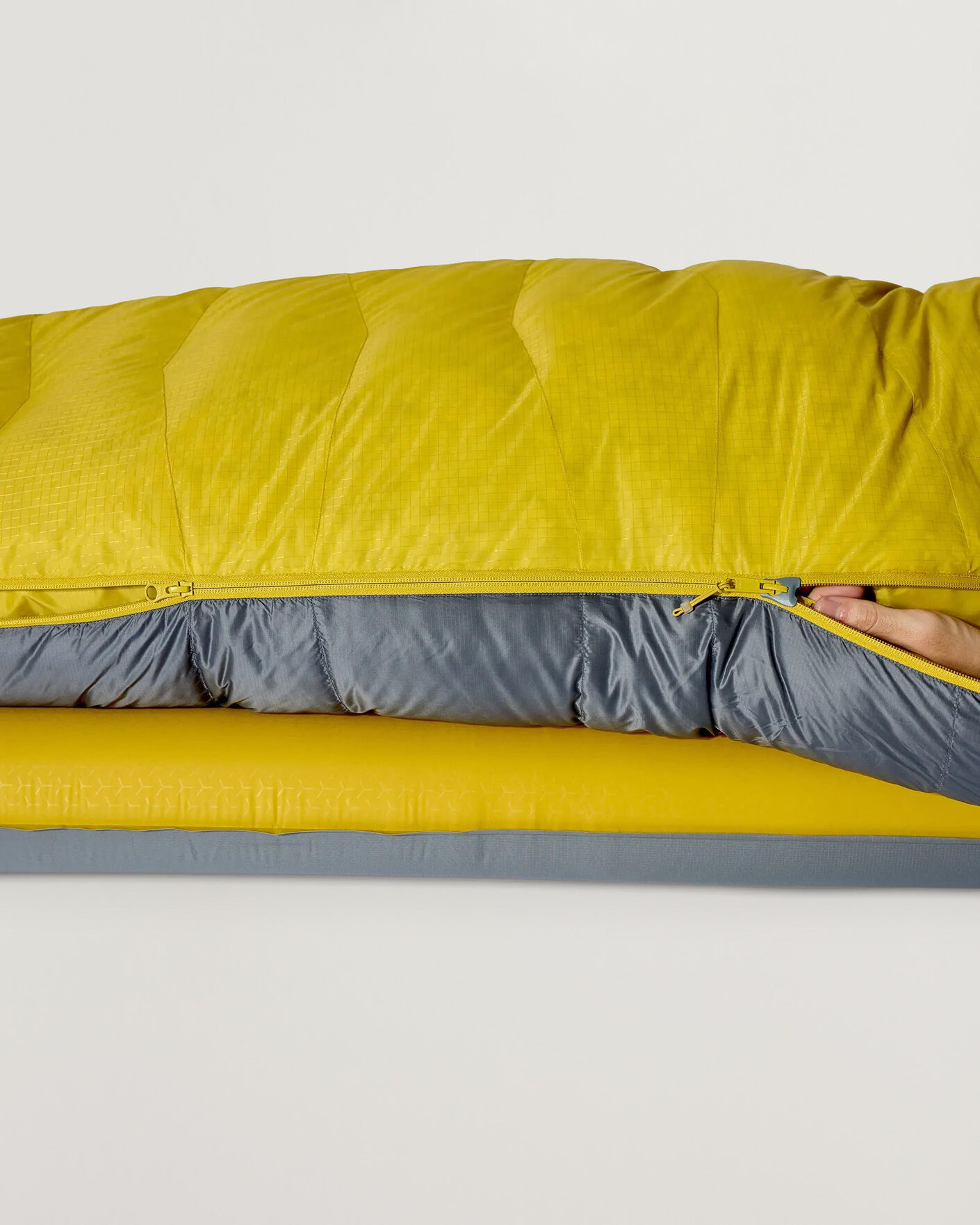 Uomini | Outdoor living | Rab | Neutrino -12C Sleeping Bag Regular Graphene/Dark Pollen