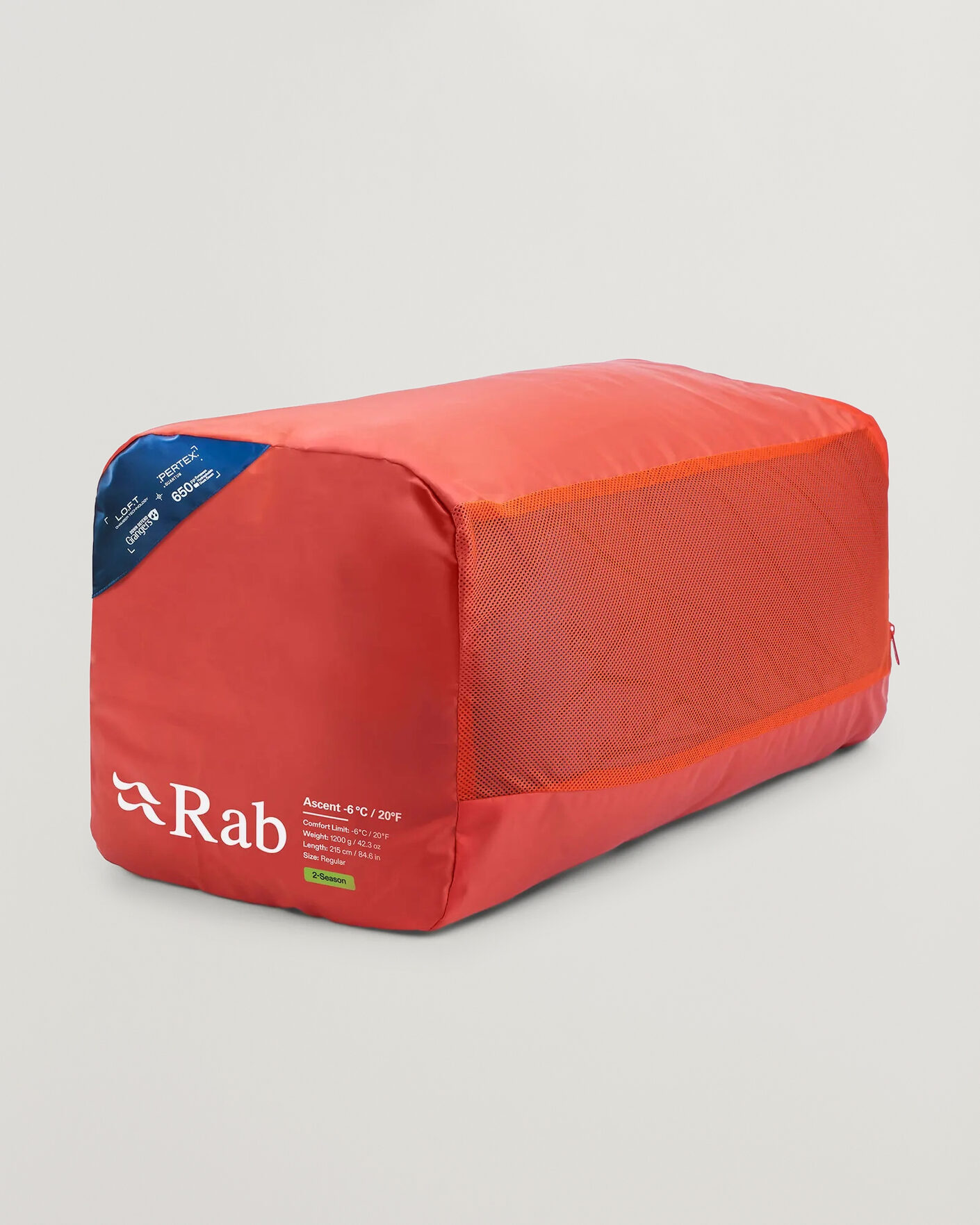 Uomini | Outdoor living | Rab | Ascent -6 Sleeping Bag Long Tempest Blue/Maya Blue
