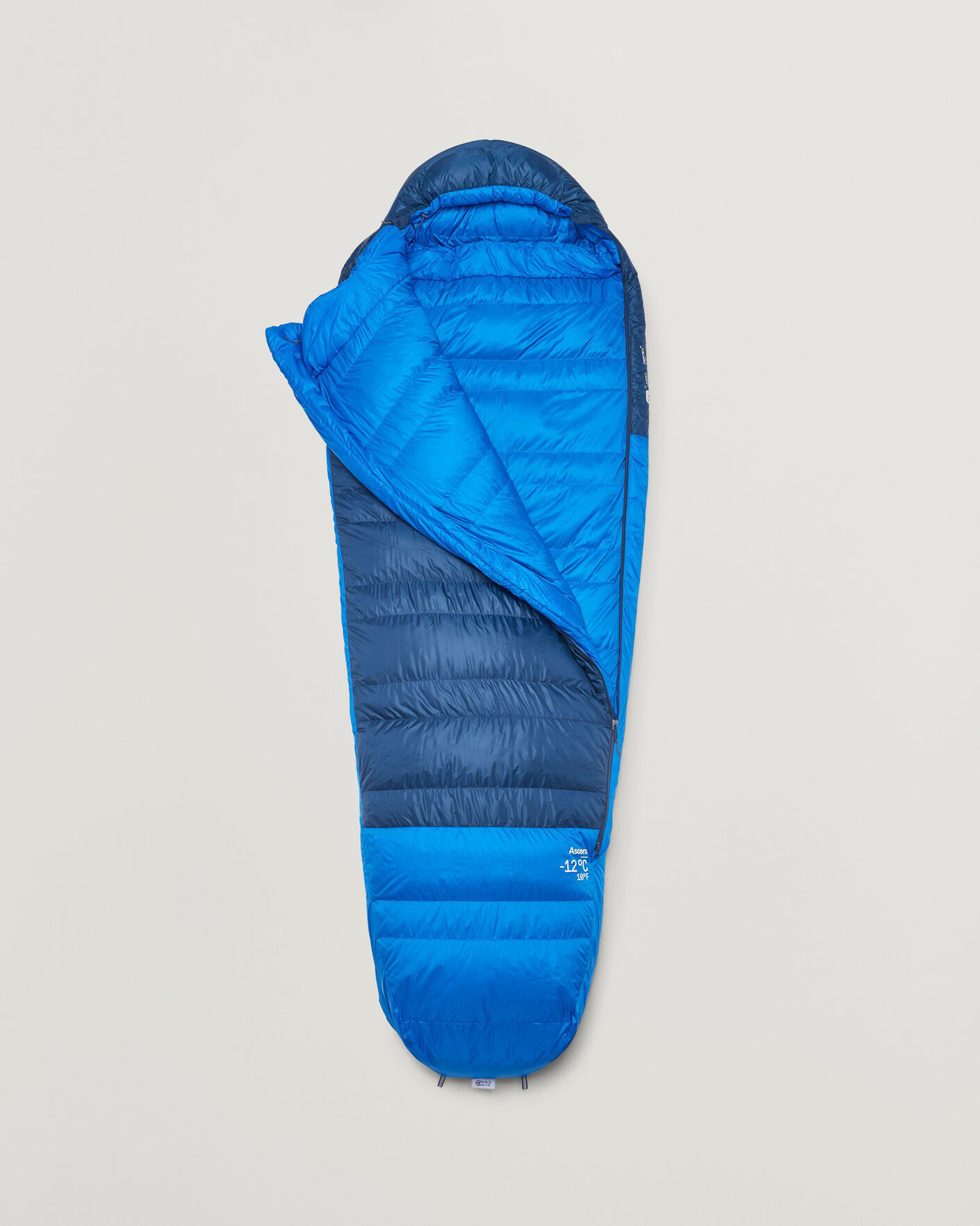 Uomini | Outdoor living | Rab | Ascent -12 Sleeping Bag Regular Tempest Blue/Maya Blue