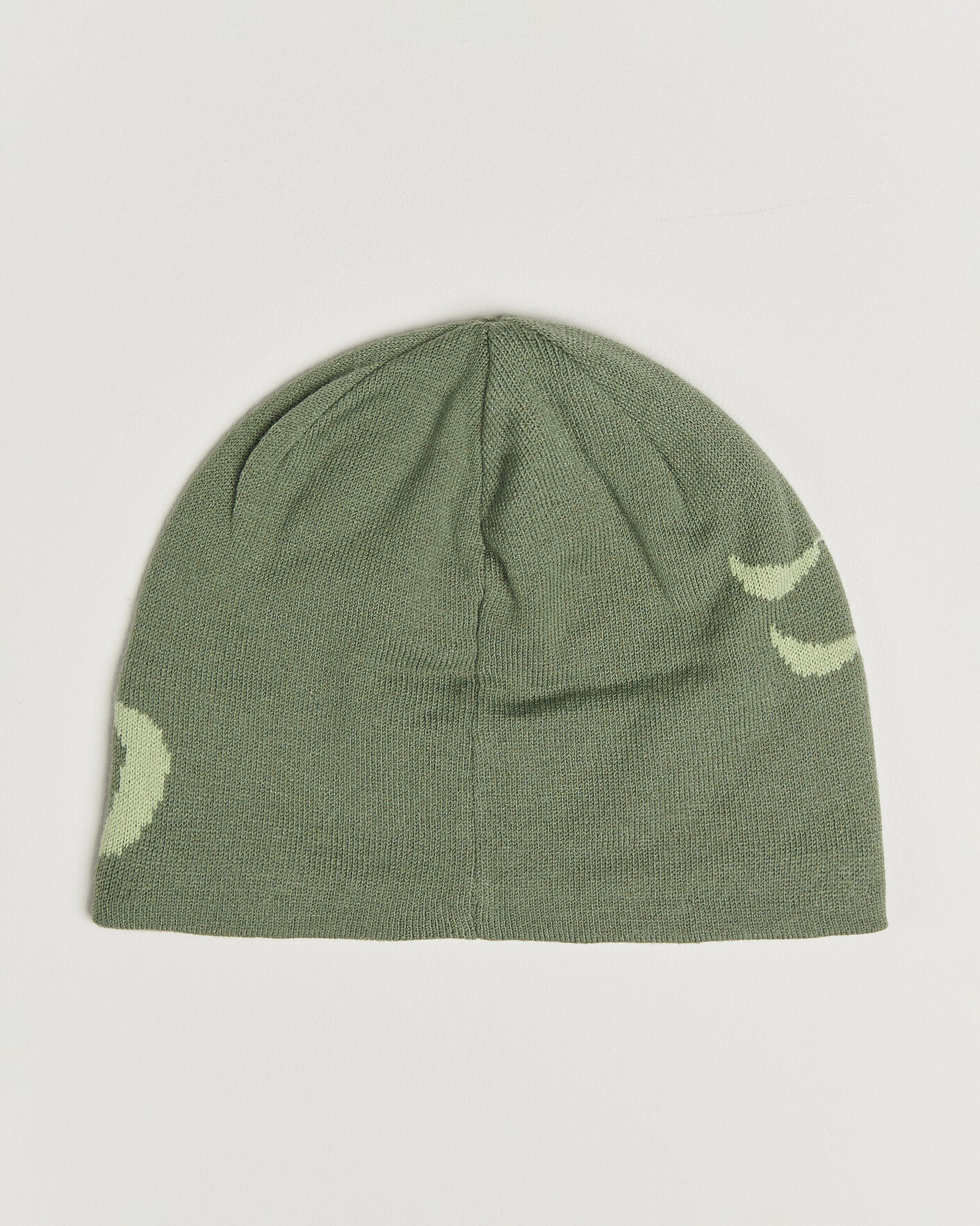 Uomini | Berretti | Rab | Logo Beanie Dark Fig Green/Fig Green