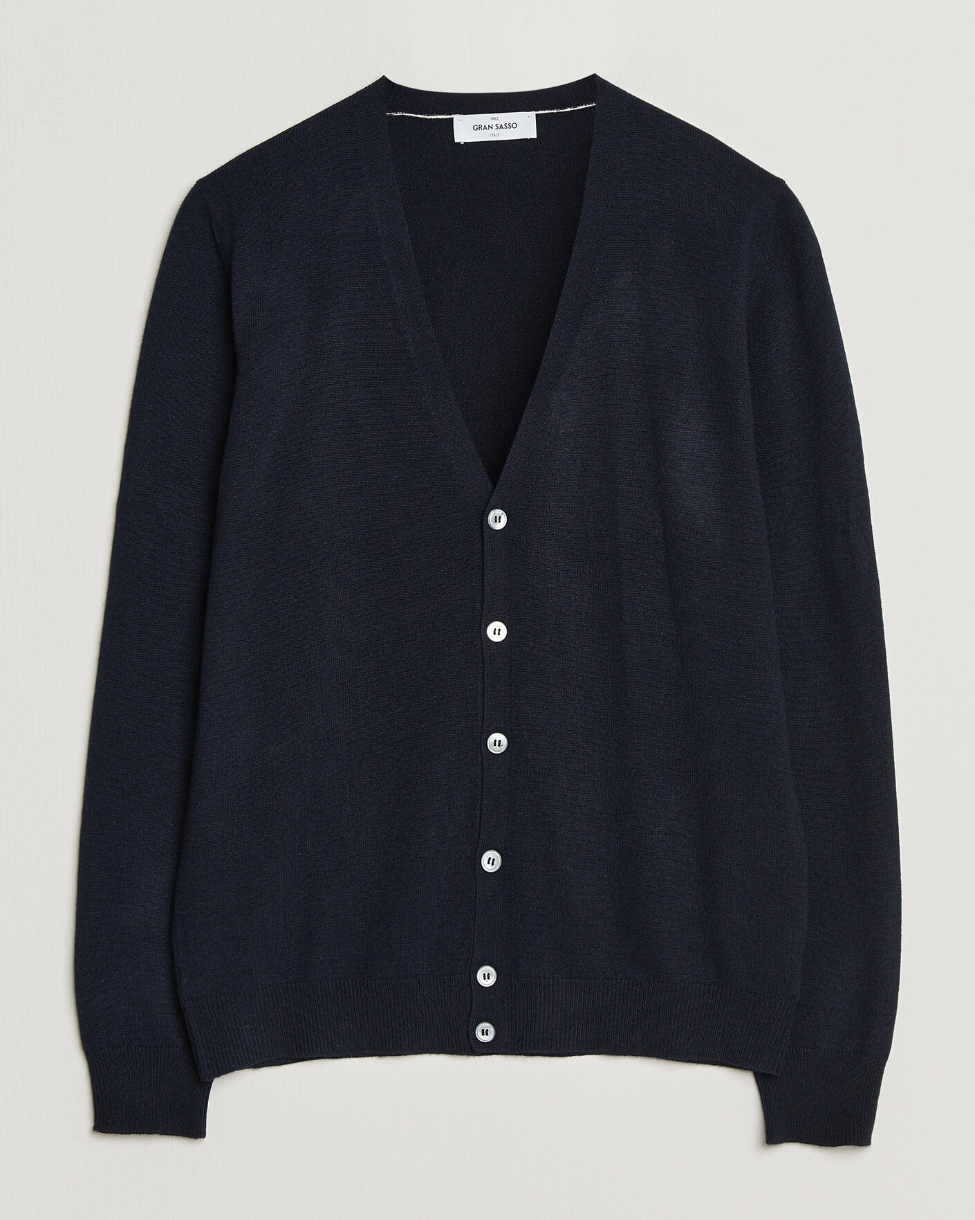 Uomini | Maglieria | Gran Sasso | Wool/Cashmere Cardigan Navy
