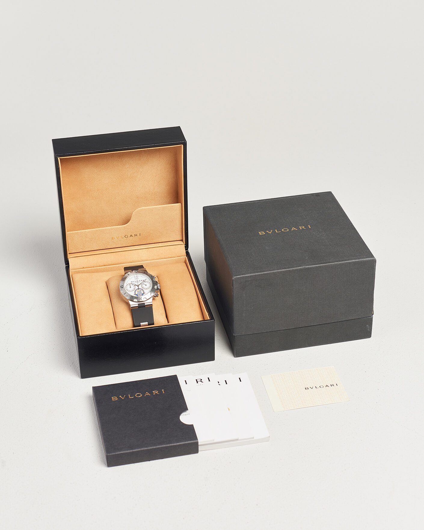 Uomini | Pre-Owned & Vintage Watches | Bvlgari Pre-Owned | Diagono Chrono