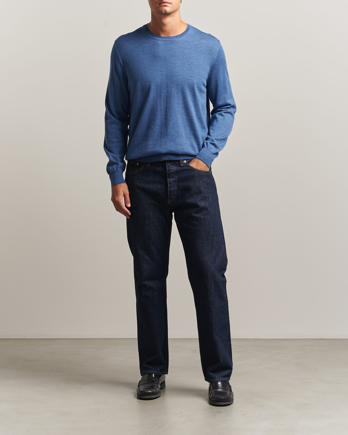 Uomini | Maglieria | Polo Ralph Lauren | Long Sleeve Pullover Clarity Blue