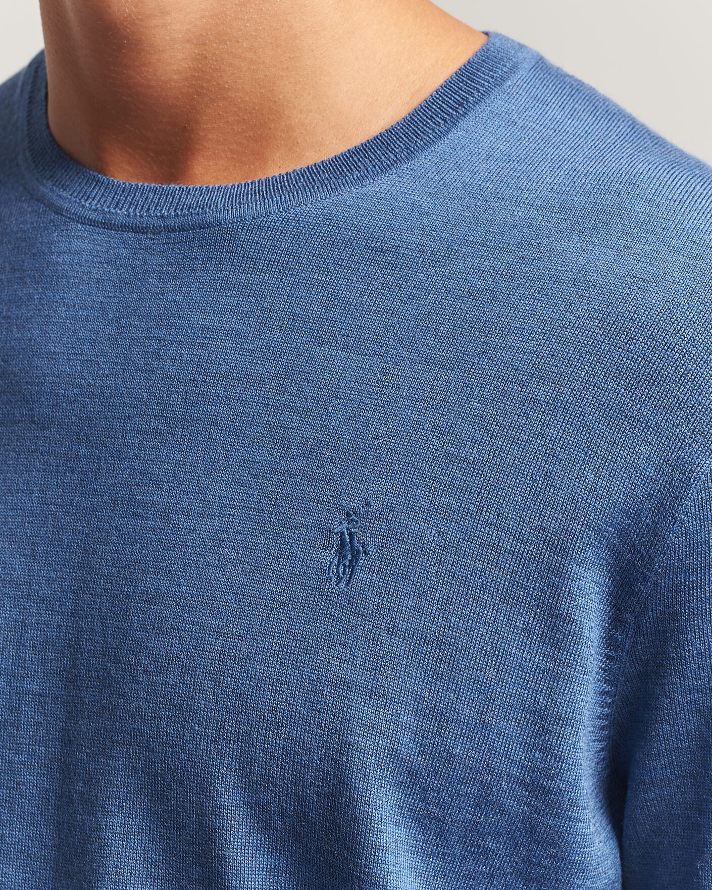 Uomini | Maglieria | Polo Ralph Lauren | Long Sleeve Pullover Clarity Blue