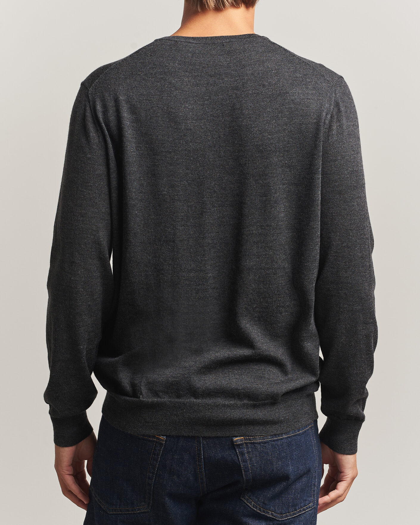 Uomini | Maglieria | Polo Ralph Lauren | Long Sleeve Pullover Dark Granite