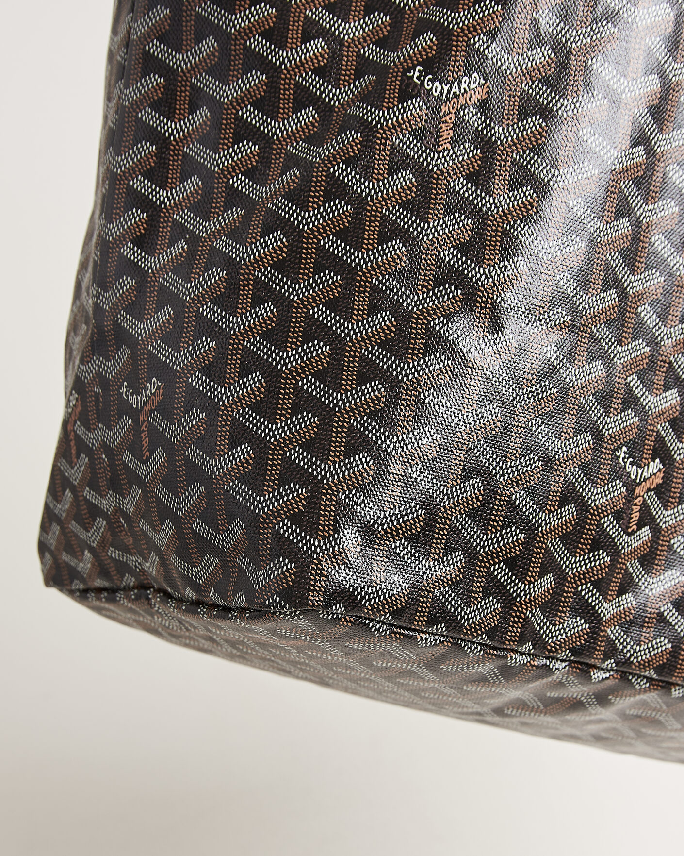 Uomini | Pre-Owned & Vintage Bags | Goyard Pre-Owned | Saint Louis GM Coated Canvas Tote Bag Black
