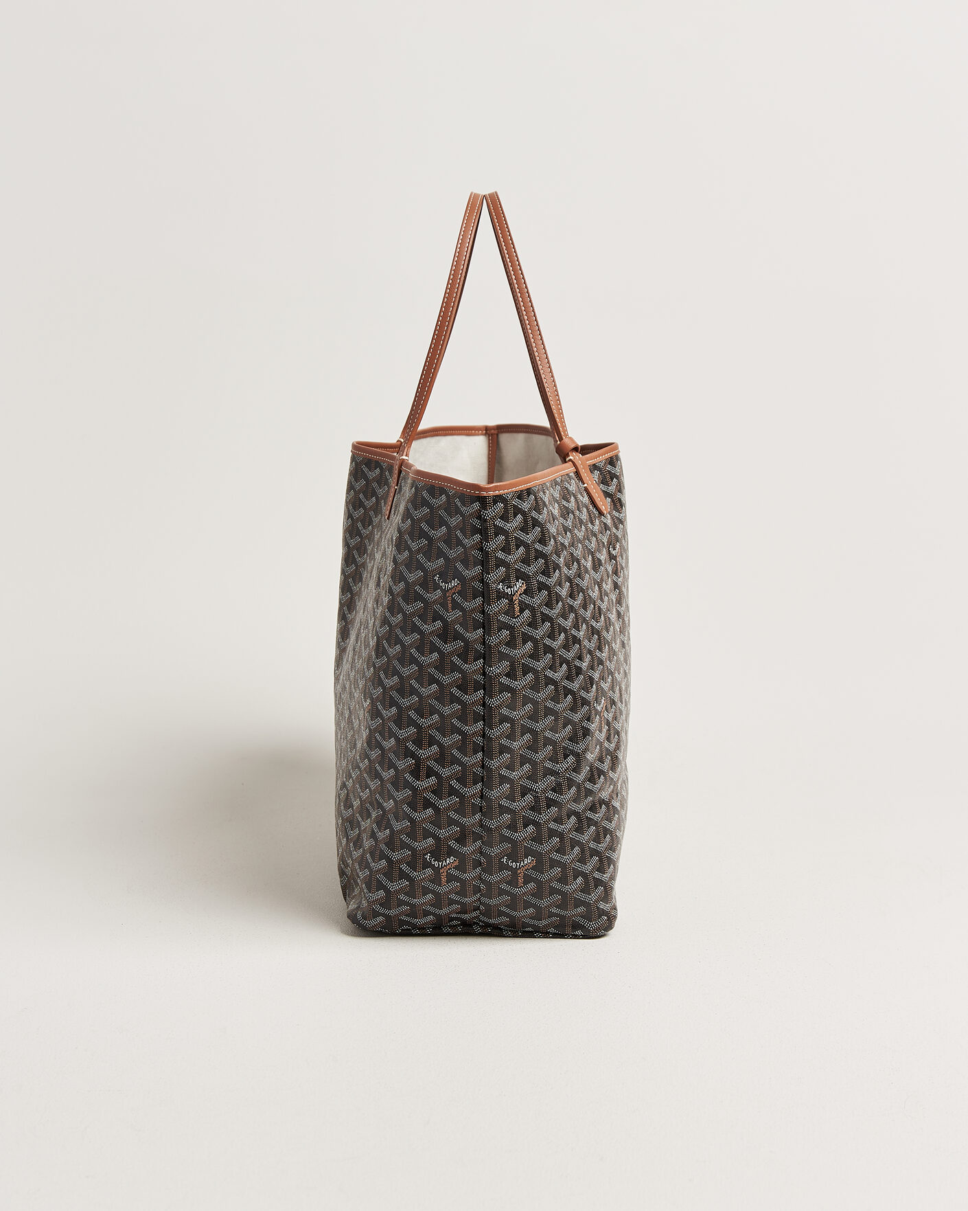 Uomini | Pre-Owned & Vintage Bags | Goyard Pre-Owned | Saint Louis GM Coated Canvas Tote Bag Black