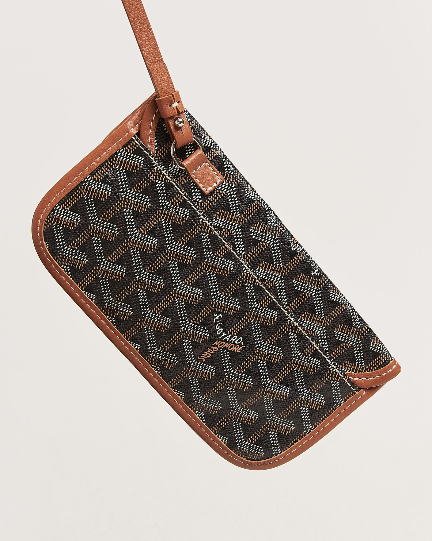 Uomini | Pre-Owned & Vintage Bags | Goyard Pre-Owned | Saint Louis GM Coated Canvas Tote Bag Black