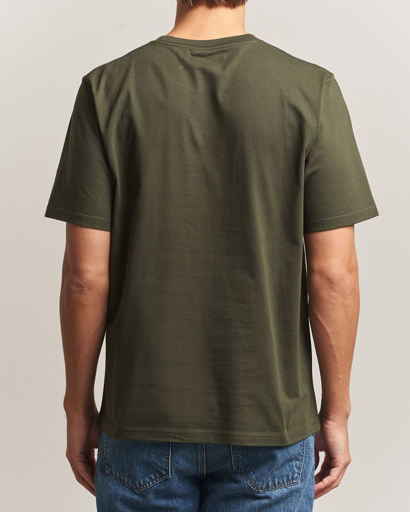 Uomini | T-shirt | Samsøe Samsøe | Thomas Cotton T-Shirt Forest Night