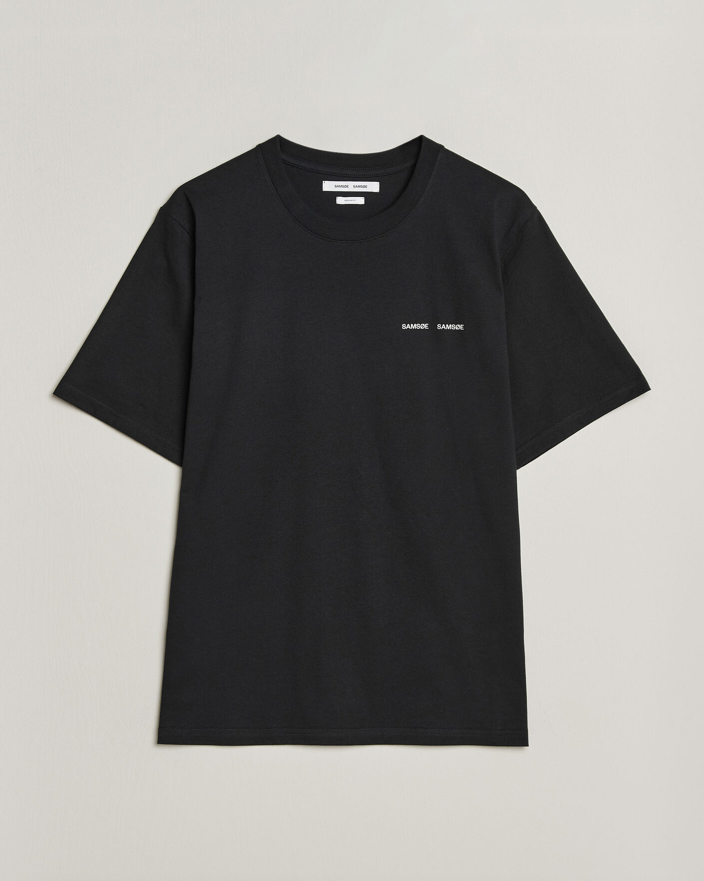Uomini | T-shirt | Samsøe Samsøe | Thomas Cotton T-Shirt Black