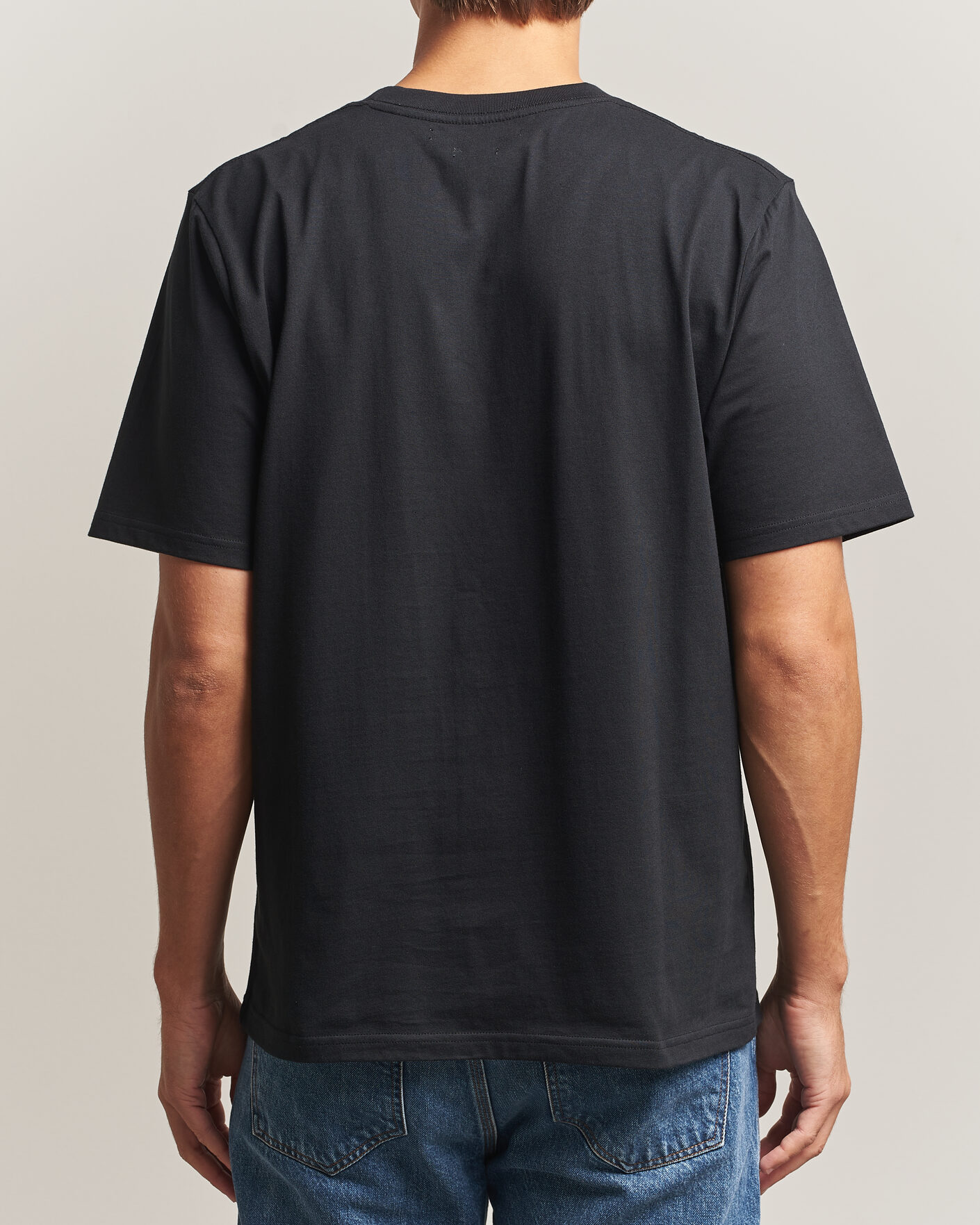 Uomini | T-shirt | Samsøe Samsøe | Thomas Cotton T-Shirt Black