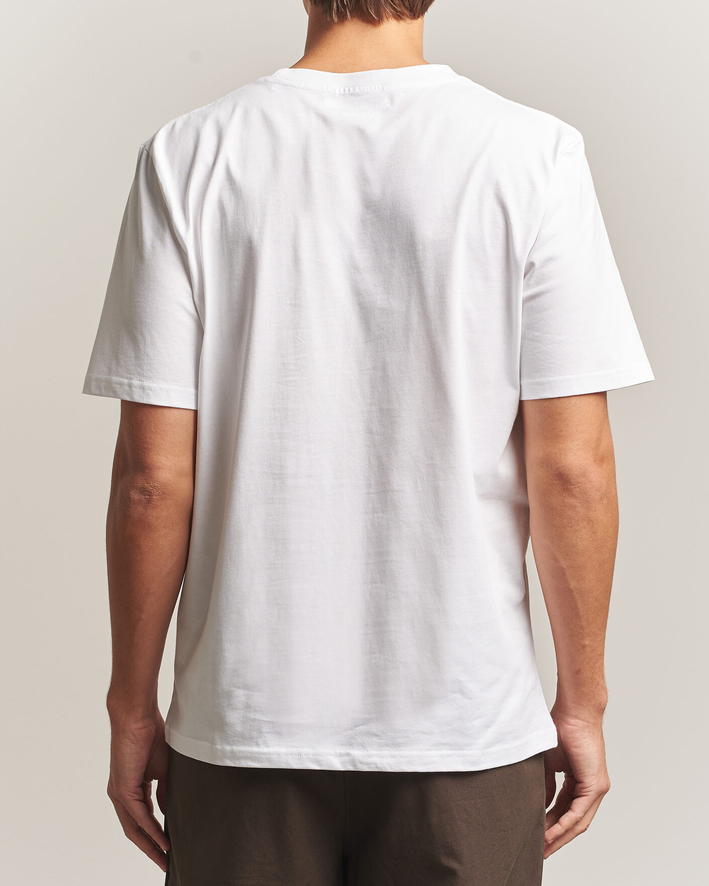Uomini | T-shirt | Samsøe Samsøe | Thomas Cotton T-Shirt White