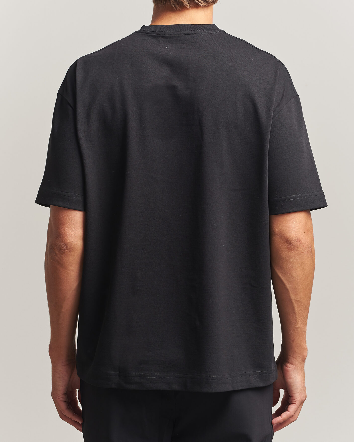 Uomini | T-shirt | Samsøe Samsøe | Jason Heavy Cotton T-Shirt Black