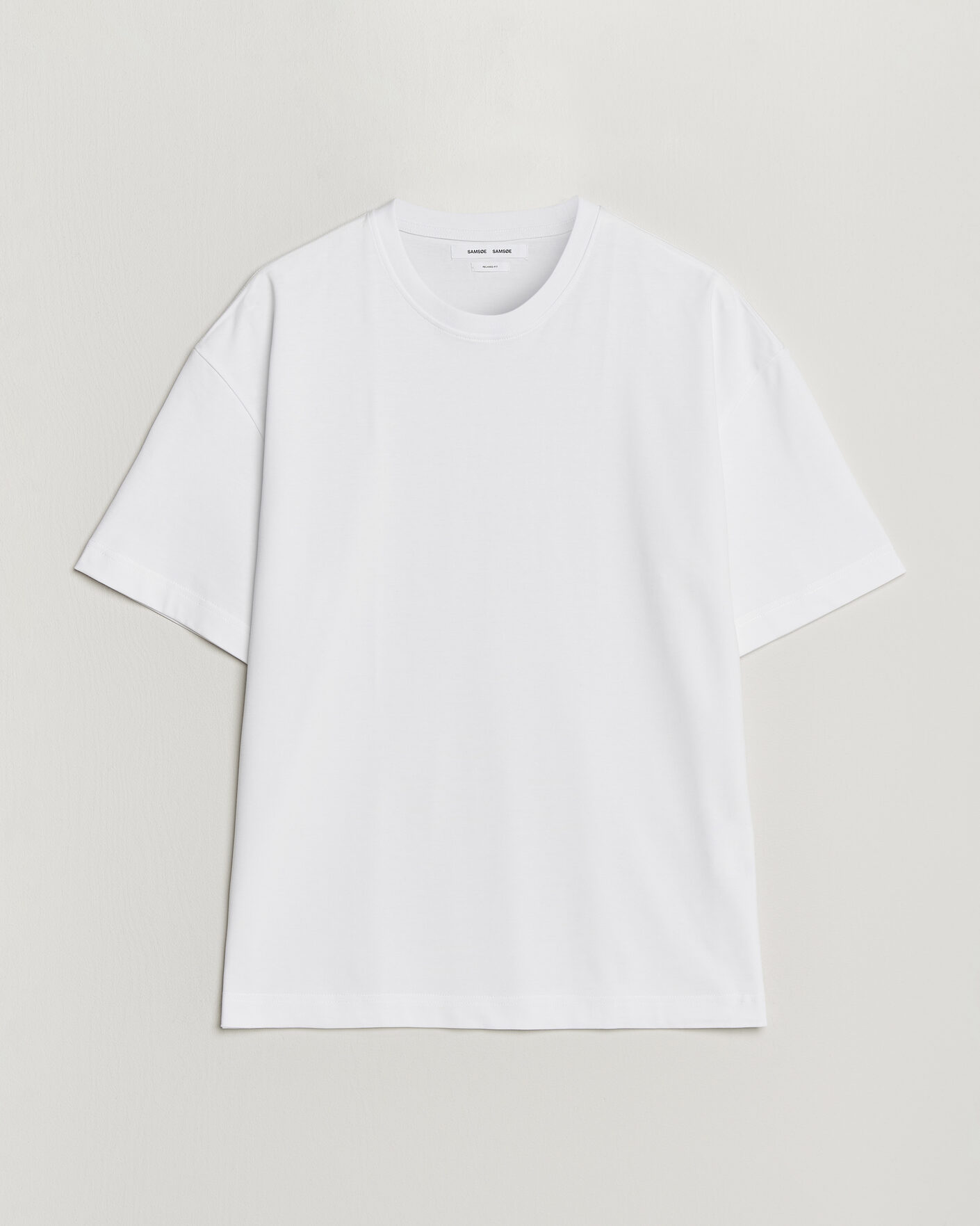 Uomini | T-shirt | Samsøe Samsøe | Jason Heavy Cotton T-Shirt White