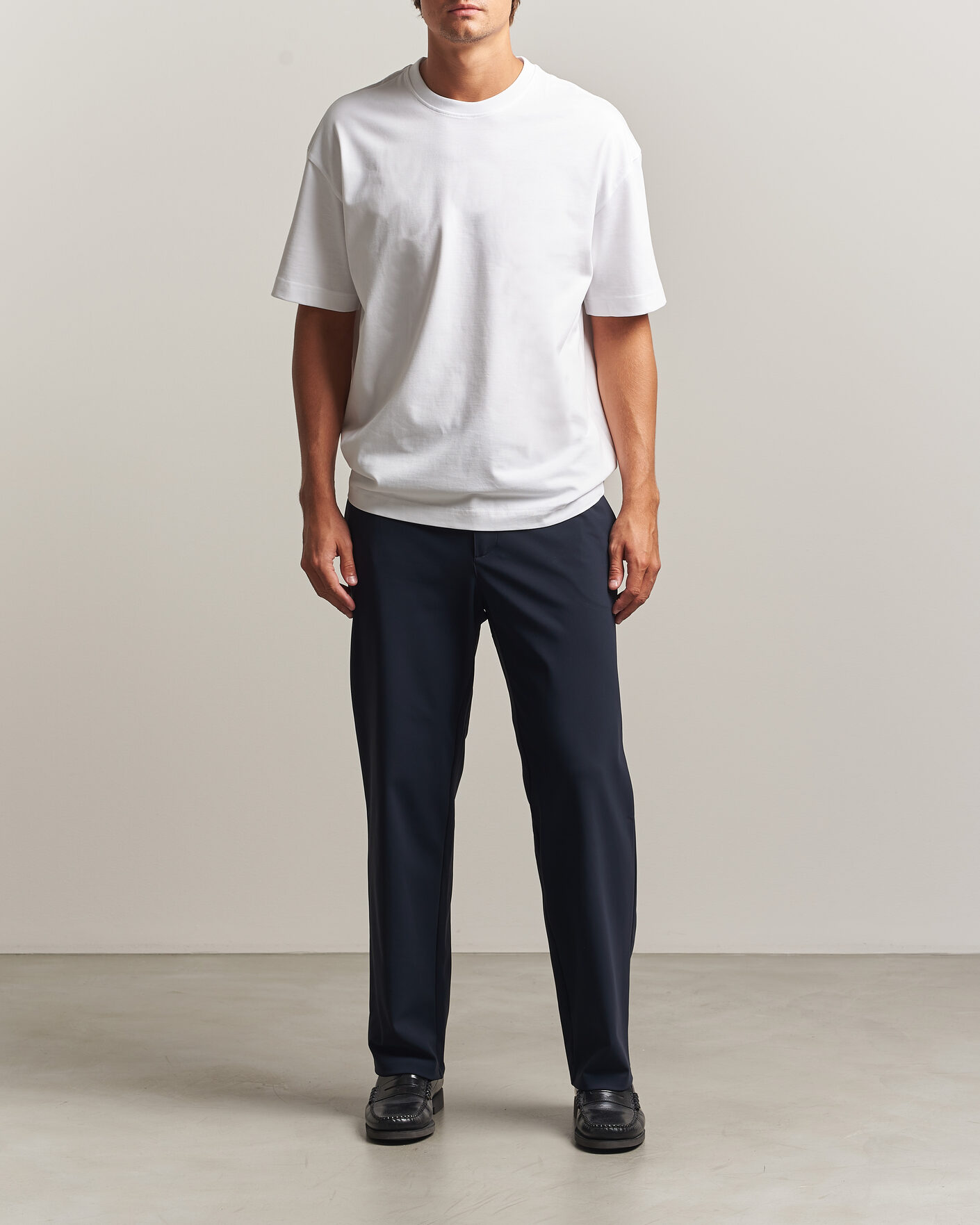 Uomini | T-shirt | Samsøe Samsøe | Jason Heavy Cotton T-Shirt White