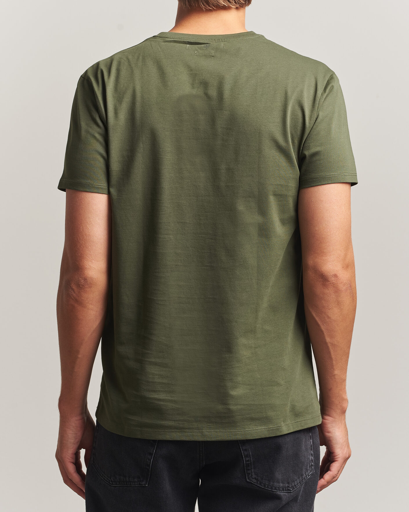 Uomini | T-shirt | Samsøe Samsøe | Kronos Cotton T-Shirt Forest Night