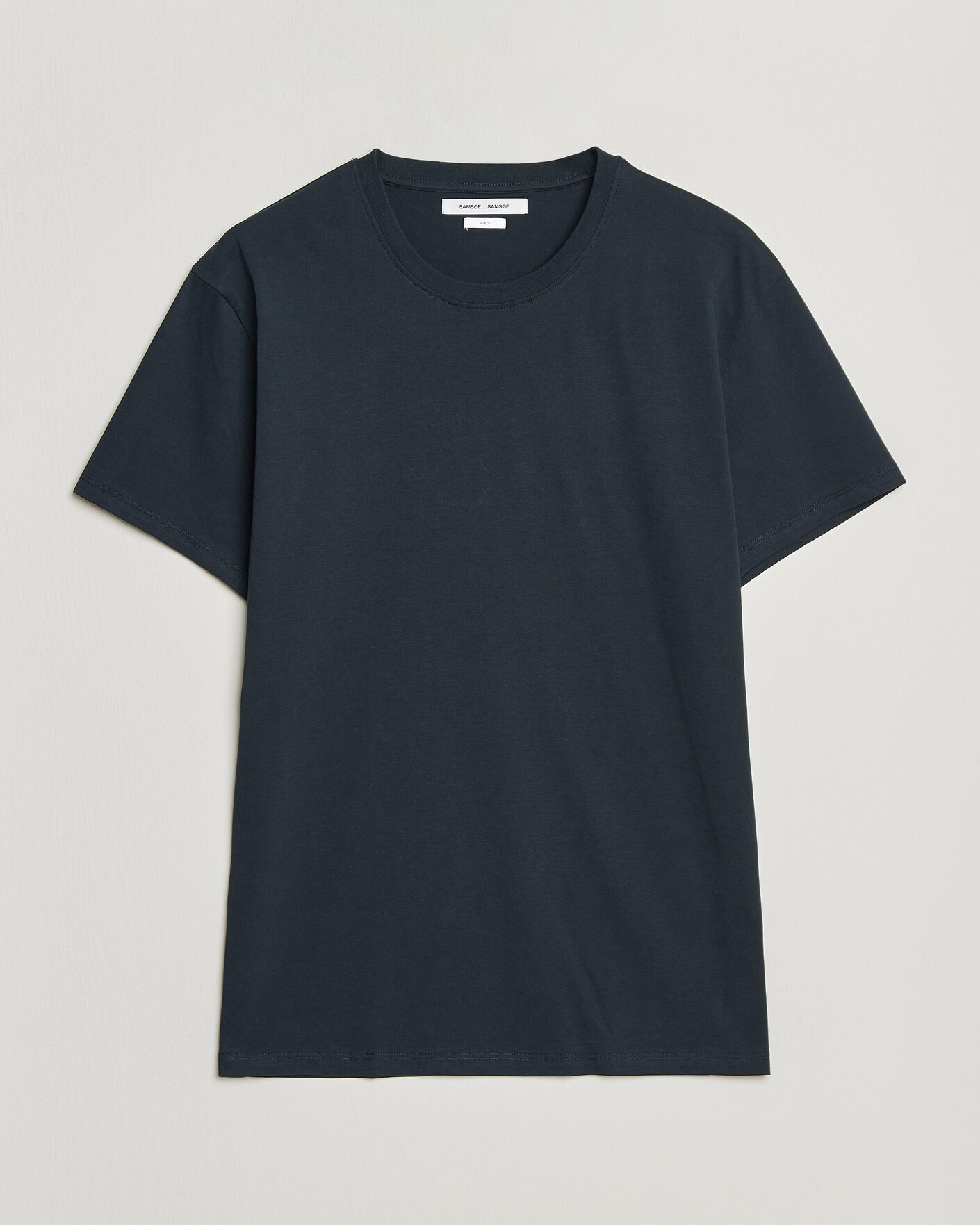 Uomini | T-shirt | Samsøe Samsøe | Kronos Cotton T-Shirt Salute Navy