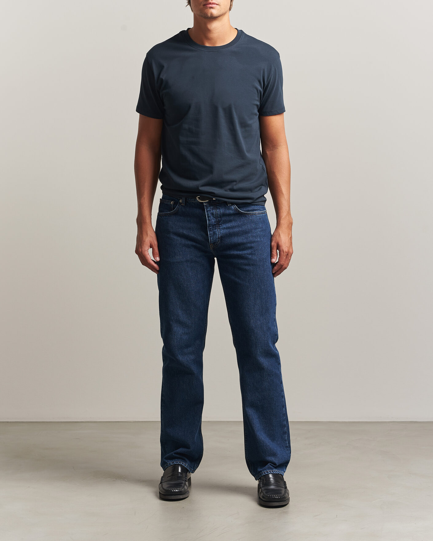 Uomini | T-shirt | Samsøe Samsøe | Kronos Cotton T-Shirt Salute Navy