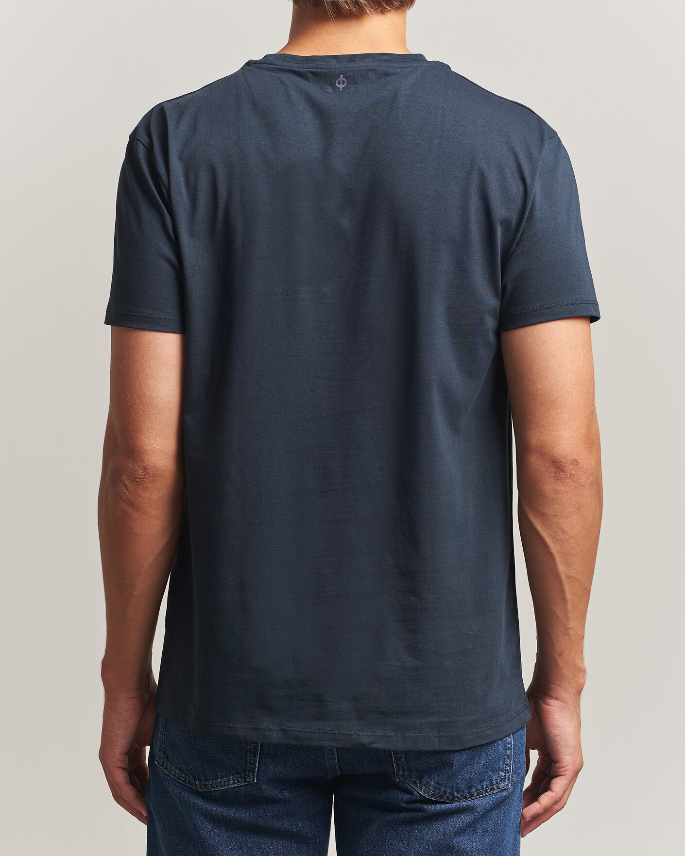 Uomini | T-shirt | Samsøe Samsøe | Kronos Cotton T-Shirt Salute Navy