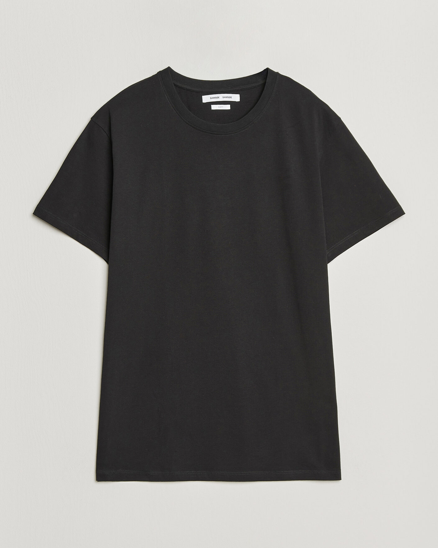 Uomini | T-shirt | Samsøe Samsøe | Kronos Cotton T-Shirt Black