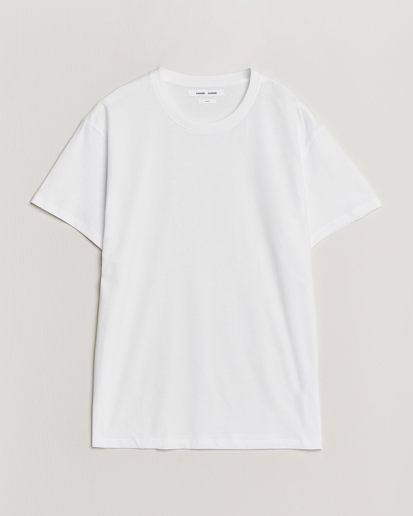 Uomini | T-shirt | Samsøe Samsøe | Kronos Cotton T-Shirt White