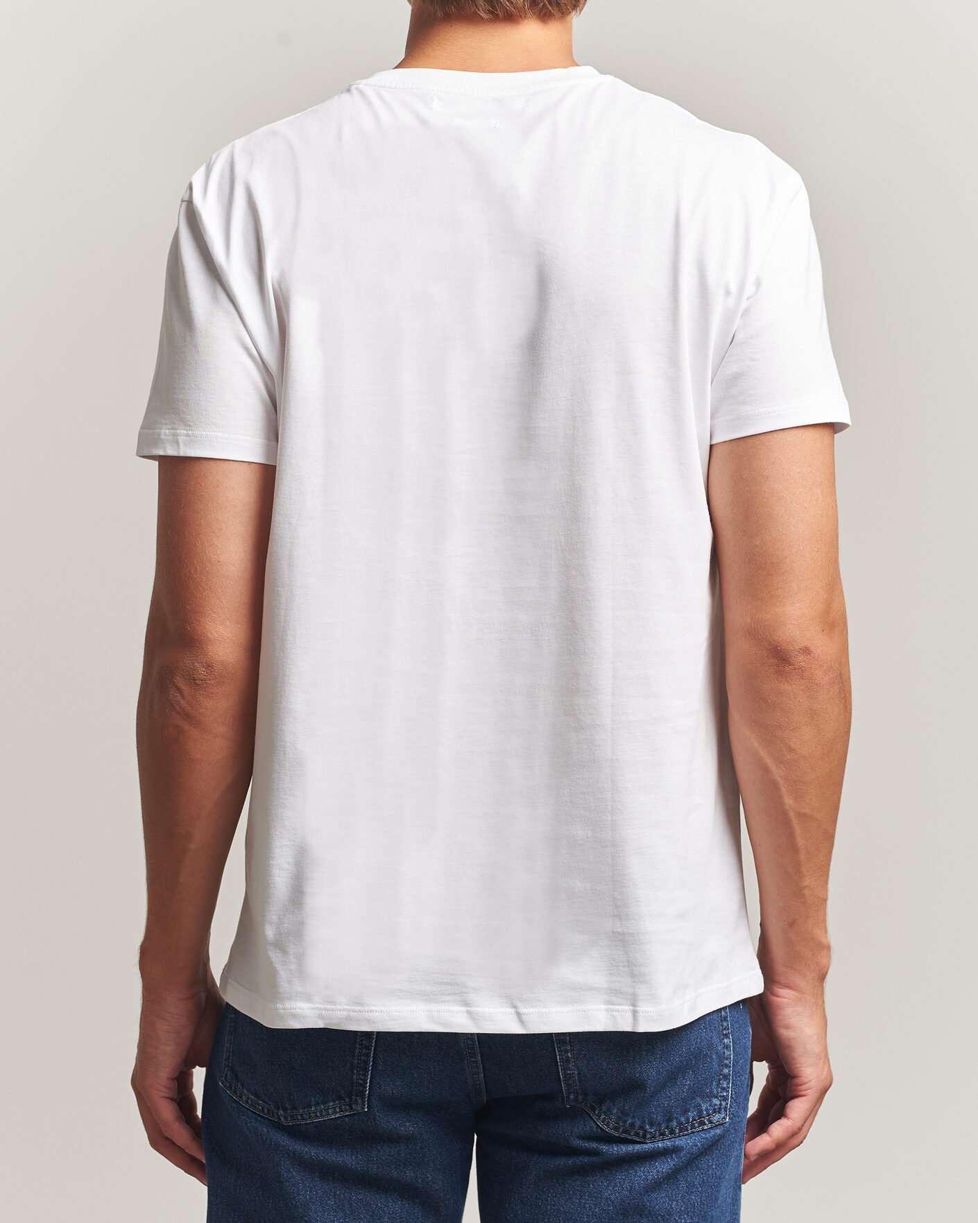 Uomini | T-shirt | Samsøe Samsøe | Kronos Cotton T-Shirt White