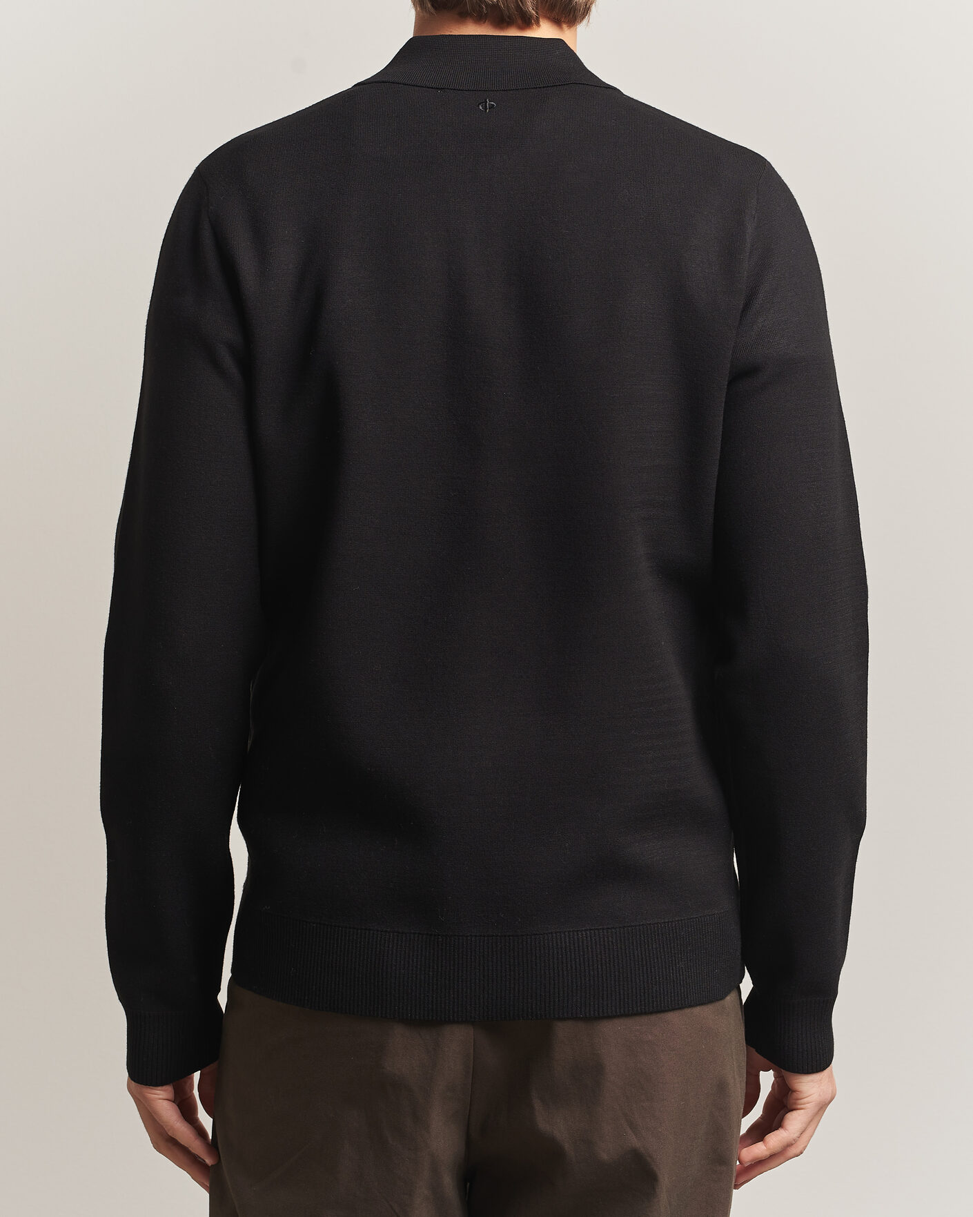 Uomini | Maglieria | Samsøe Samsøe | Matt Half Zip Polo Black