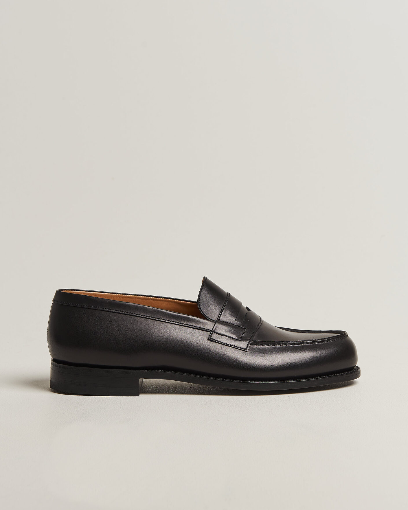 Uomini | Mocassini | J.M. Weston | 180 Penny Loafer Black Calf