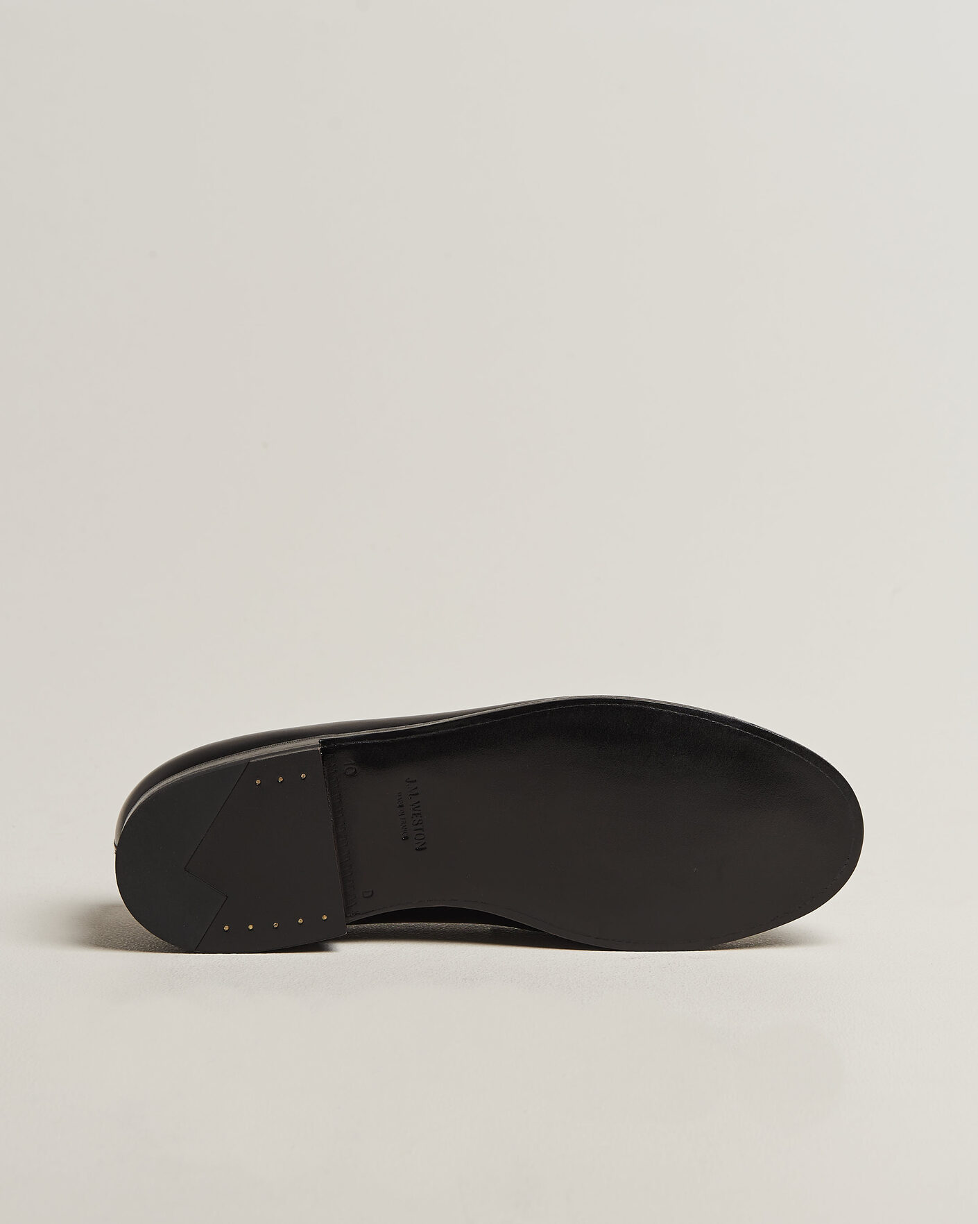 Uomini | Mocassini | J.M. Weston | 180 Penny Loafer Black Calf