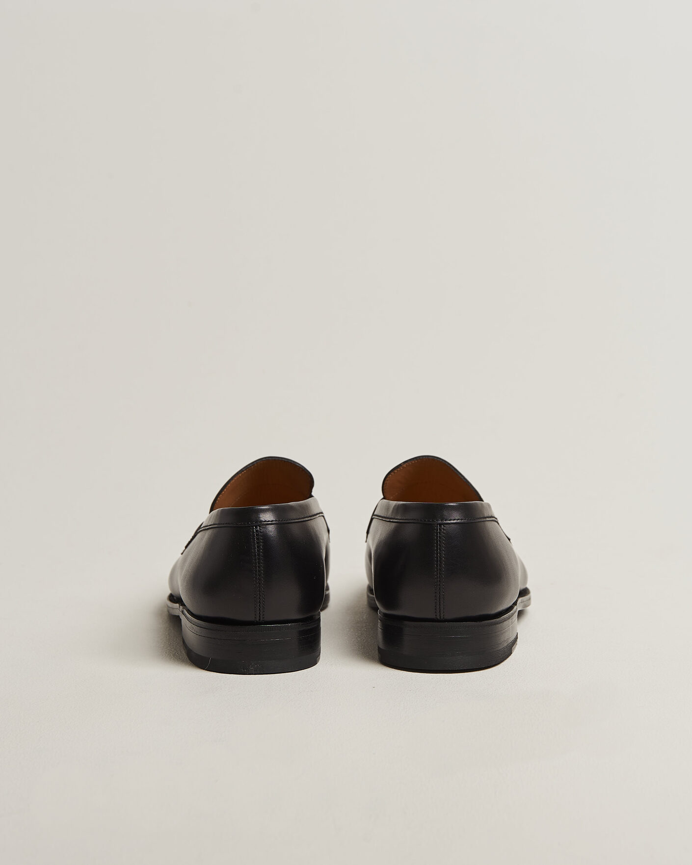 Uomini | Mocassini | J.M. Weston | 180 Penny Loafer Black Calf