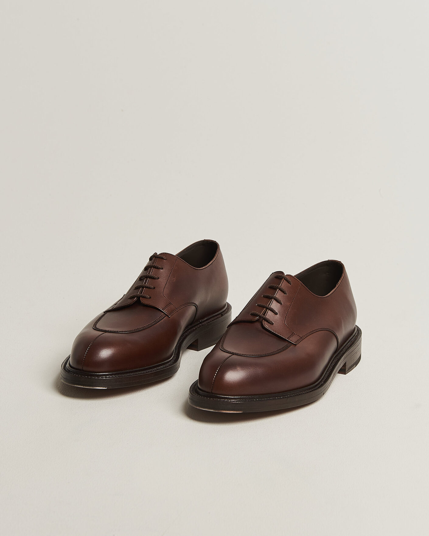 Uomini | Scarpe derby | J.M. Weston | Half Hunt Derby Coffee Brown Calf