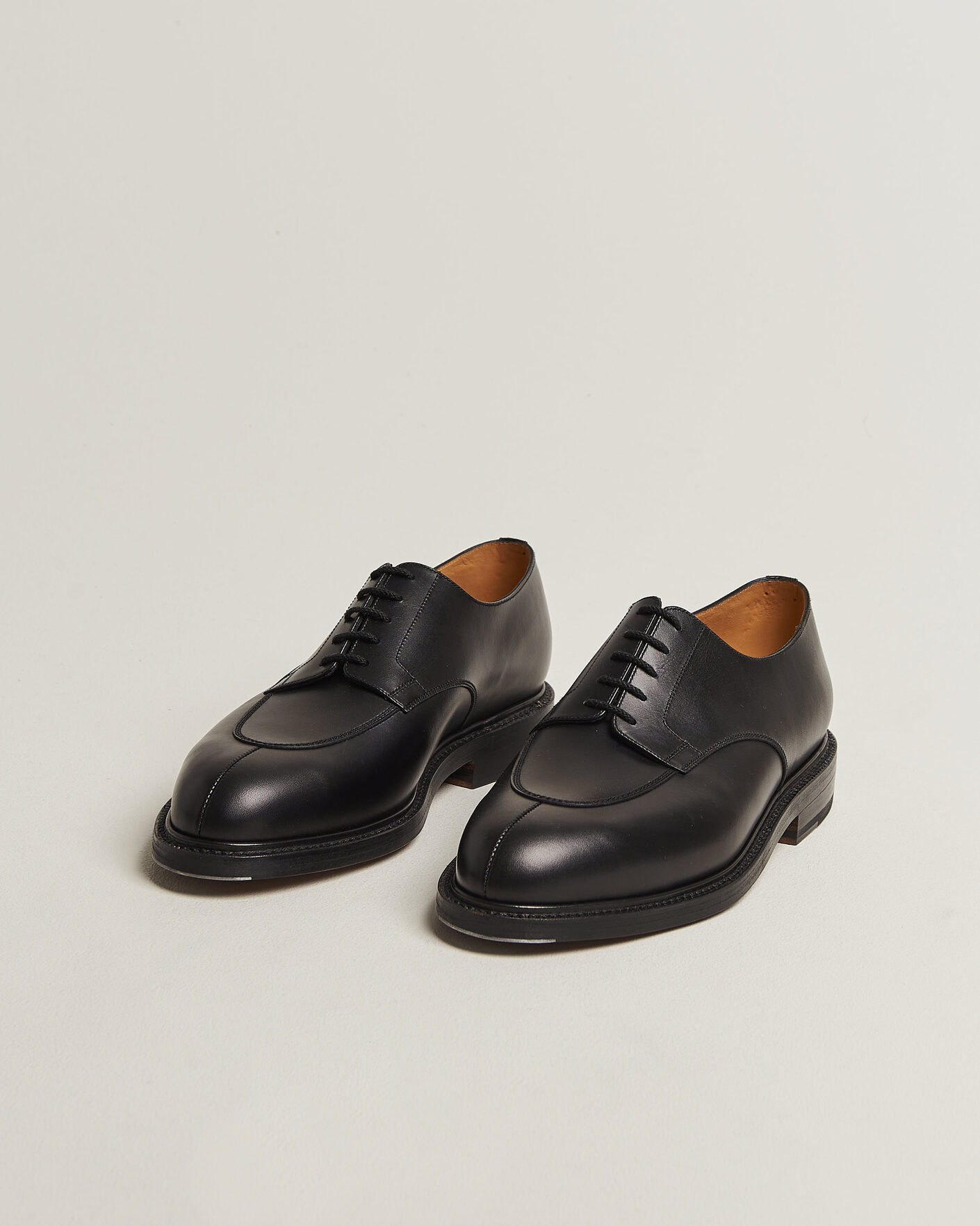 Uomini | Scarpe derby | J.M. Weston | Half Hunt Derby Black Calf