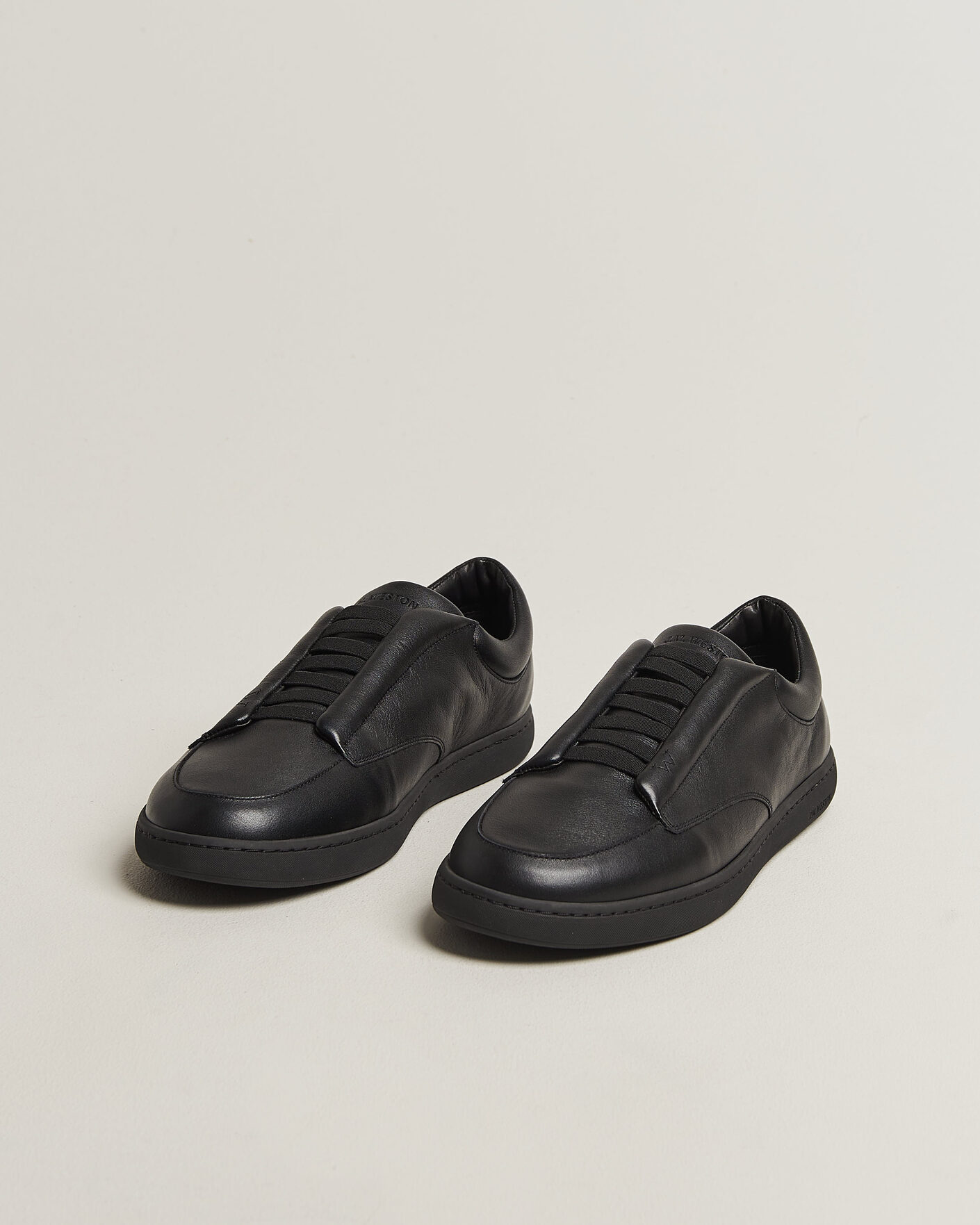 Uomini | Sneakers | J.M. Weston | Dress Sneaker Dark Brown Nappa