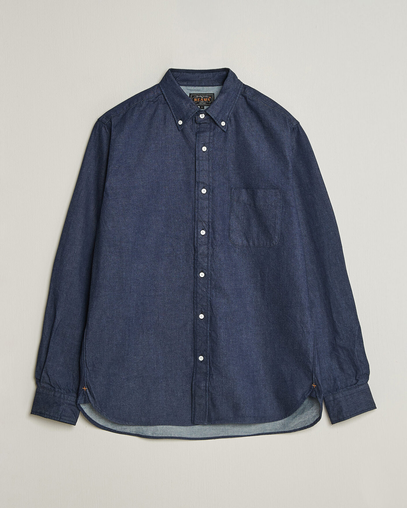 Uomini | Camicie | BEAMS PLUS | Denim Button Down Shirt Indigo