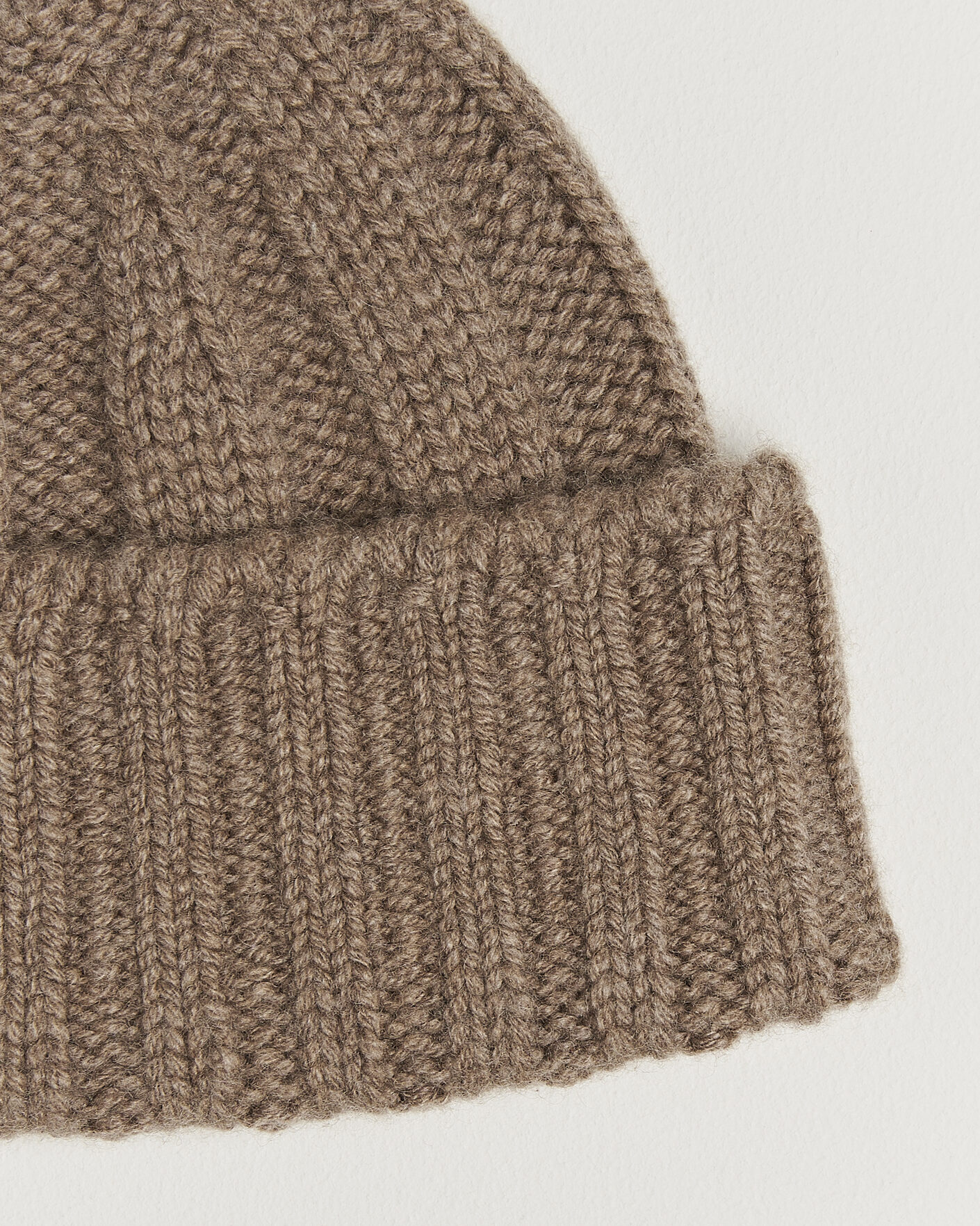 Uomini | Berretti | BEAMS PLUS | Cashmere Rib Beanie Camel