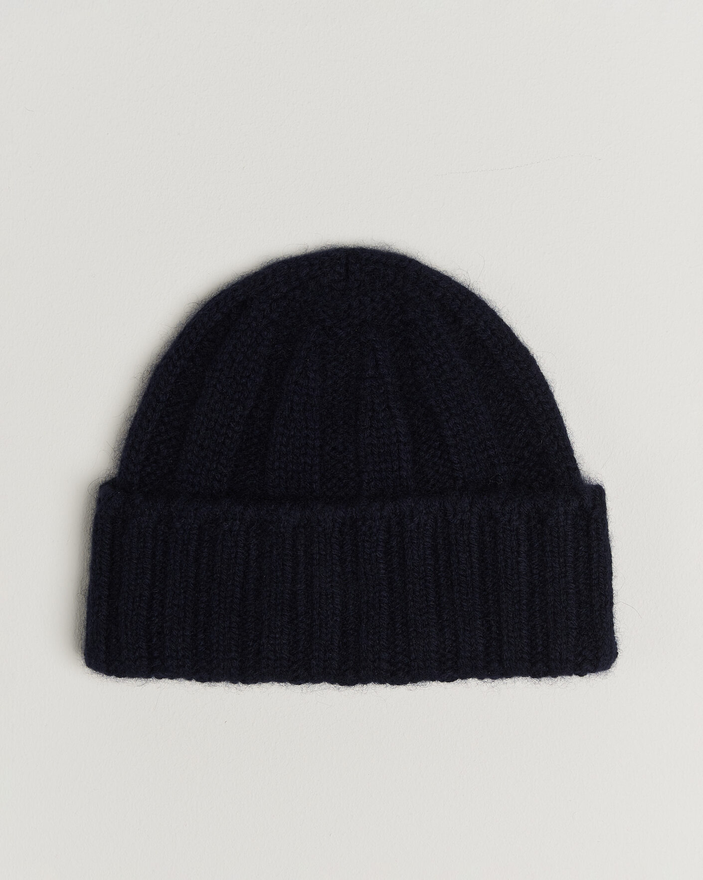 Uomini | Berretti | BEAMS PLUS | Cashmere Rib Beanie Navy