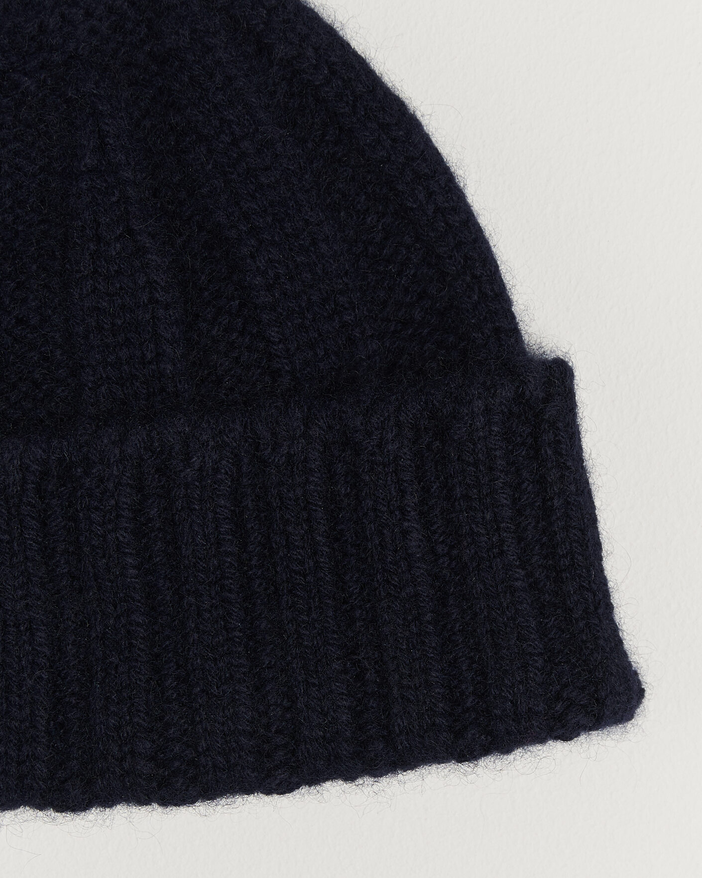 Uomini | Berretti | BEAMS PLUS | Cashmere Rib Beanie Navy