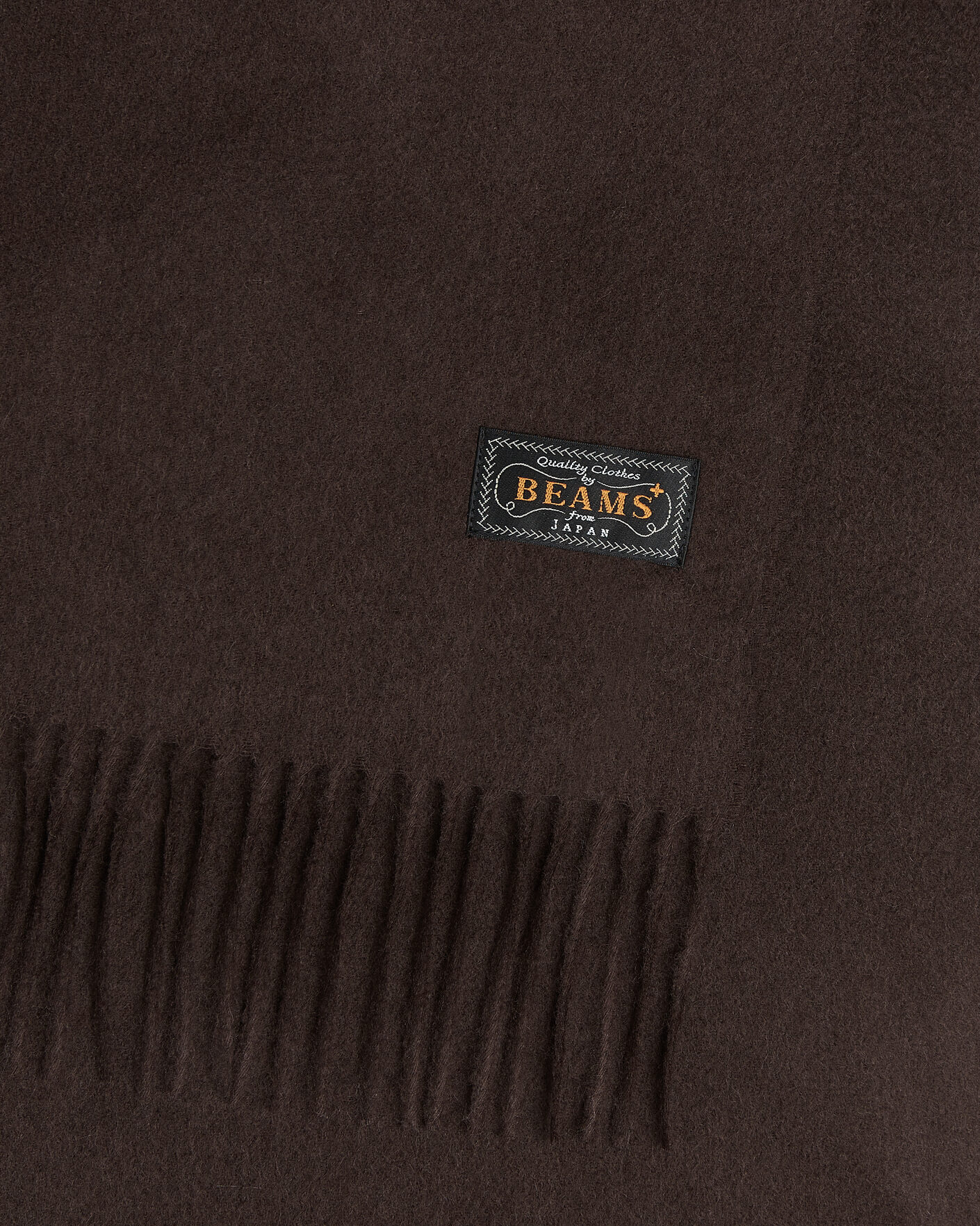 Uomini | Sciarpe | BEAMS PLUS | Cashmere Scarf Dark Brown
