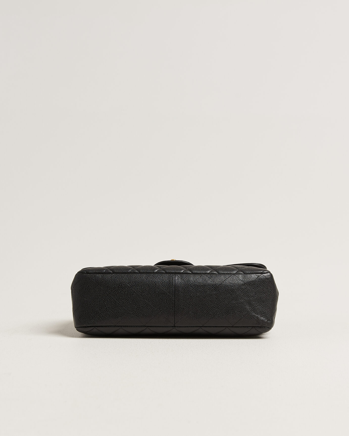 Uomini | Pre-Owned & Vintage Bags | Chanel Pre-Owned | Classic Jumbo Single Flap Bag Caviar Black