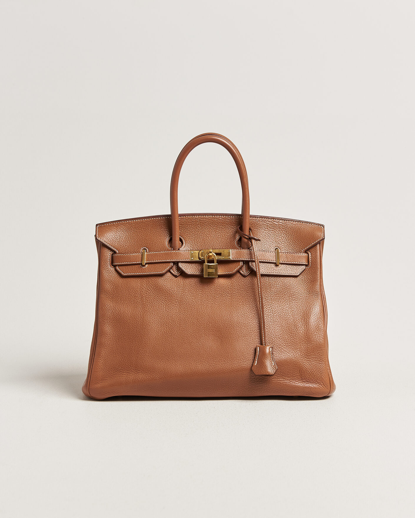 Uomini | Pre-Owned & Vintage Bags | Hermès Pre-Owned | Birkin 35 Togo Leather Gold