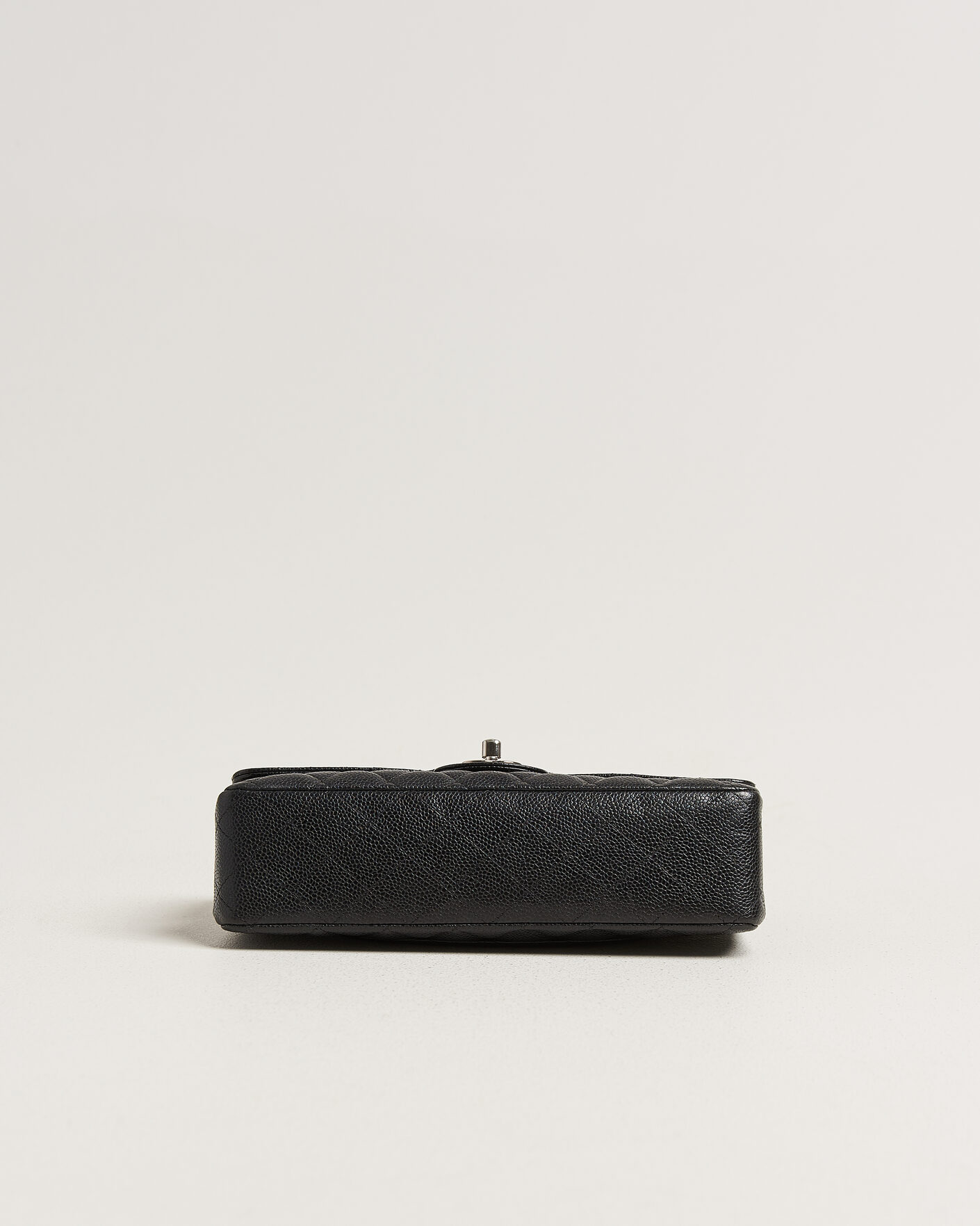 Uomini | Pre-Owned & Vintage Bags | Chanel Pre-Owned | Classic Medium Single Flap Bag Caviar Black