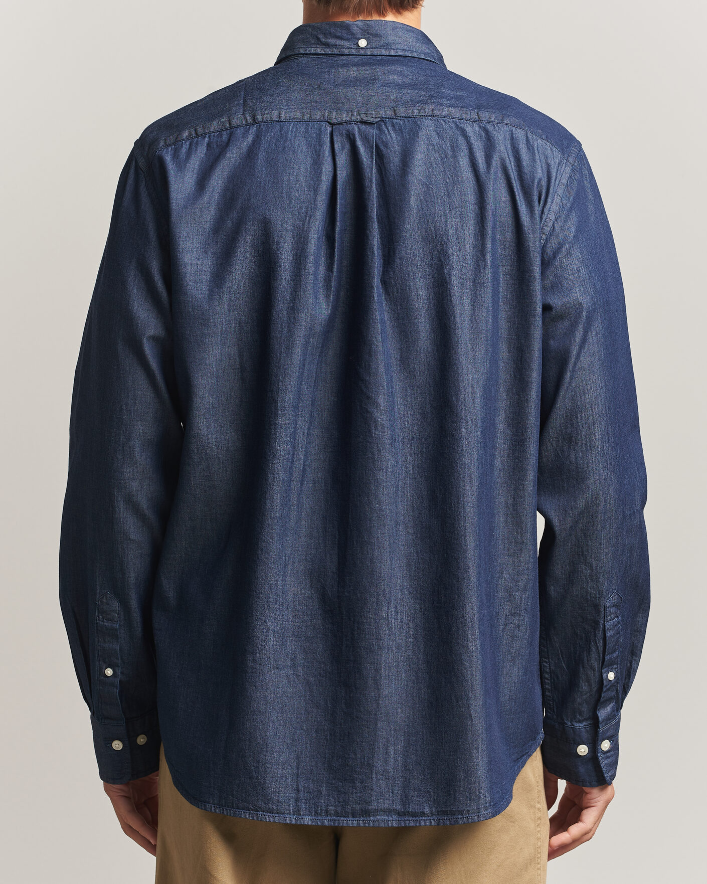 Uomini | Camicie | Gant | Regular Fit Indigo Shirt Dark Indigo