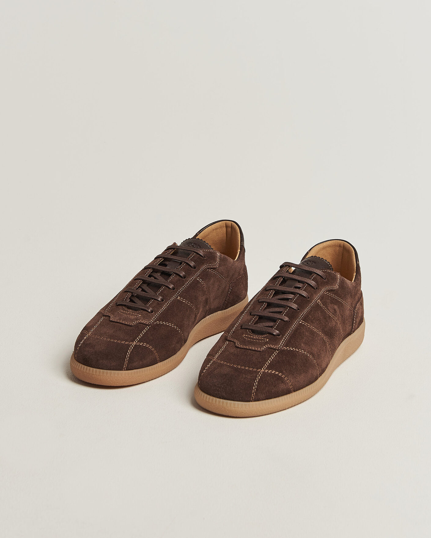 Uomini | Sneakers | CQP | Stillo Suede Sneaker Dark Brown