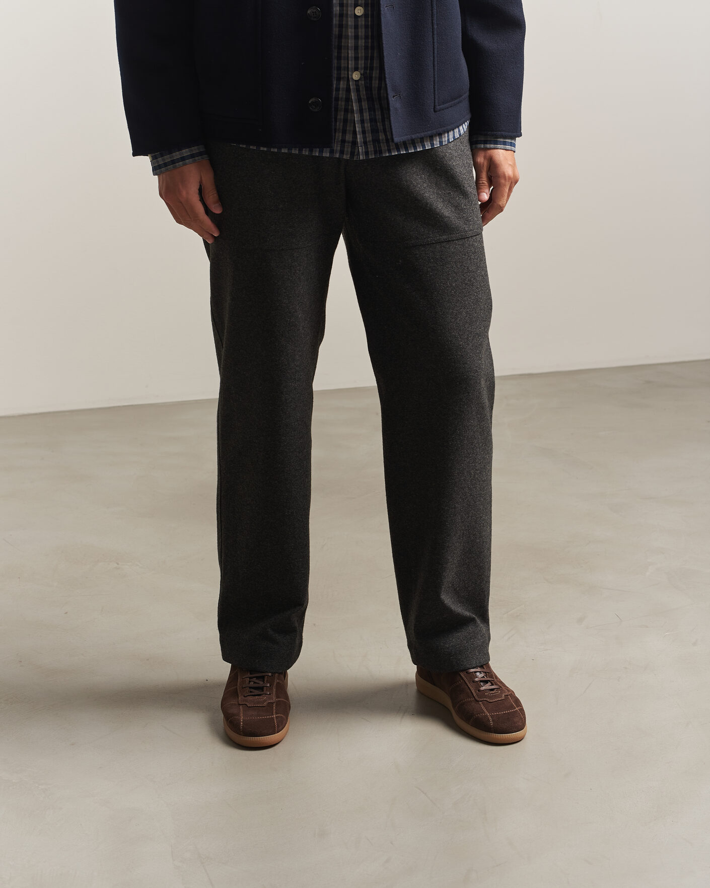 Uomini | Sneakers | CQP | Stillo Suede Sneaker Dark Brown