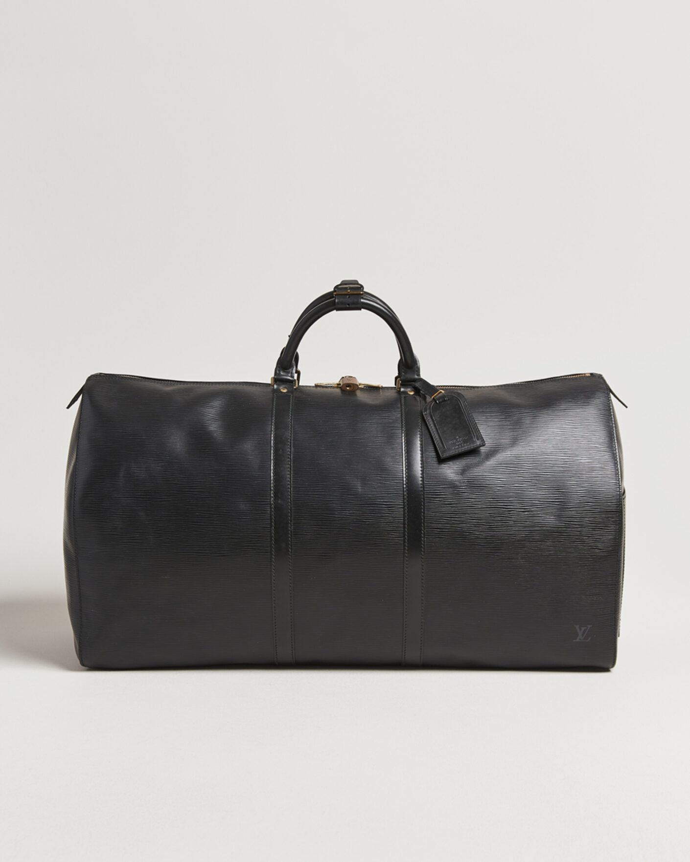 Uomini | Pre-Owned & Vintage Bags | Louis Vuitton Pre-Owned | Keepall 60 Epi Leather Black