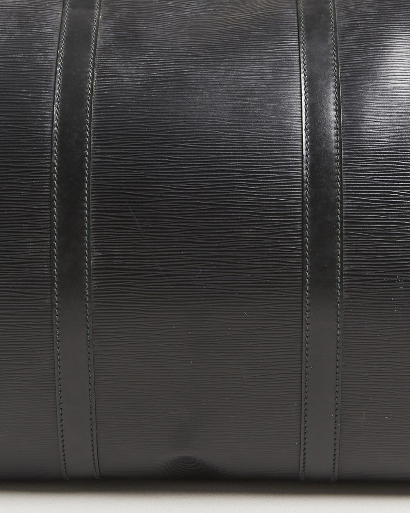 Uomini | Pre-Owned & Vintage Bags | Louis Vuitton Pre-Owned | Keepall 60 Epi Leather Black