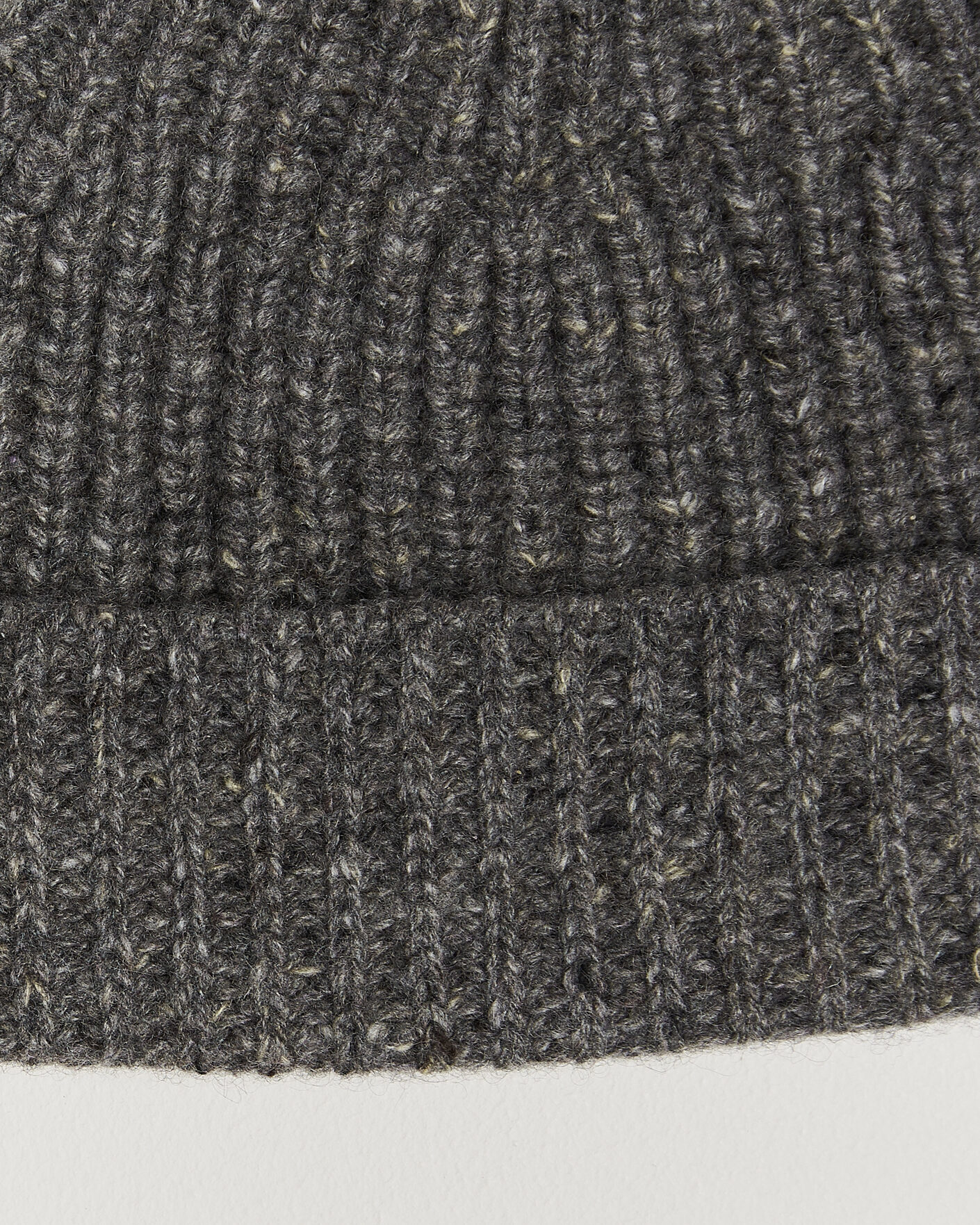 Uomini | Berretti | Auralee | Cashmere Nep Knit Cap Mix Gray